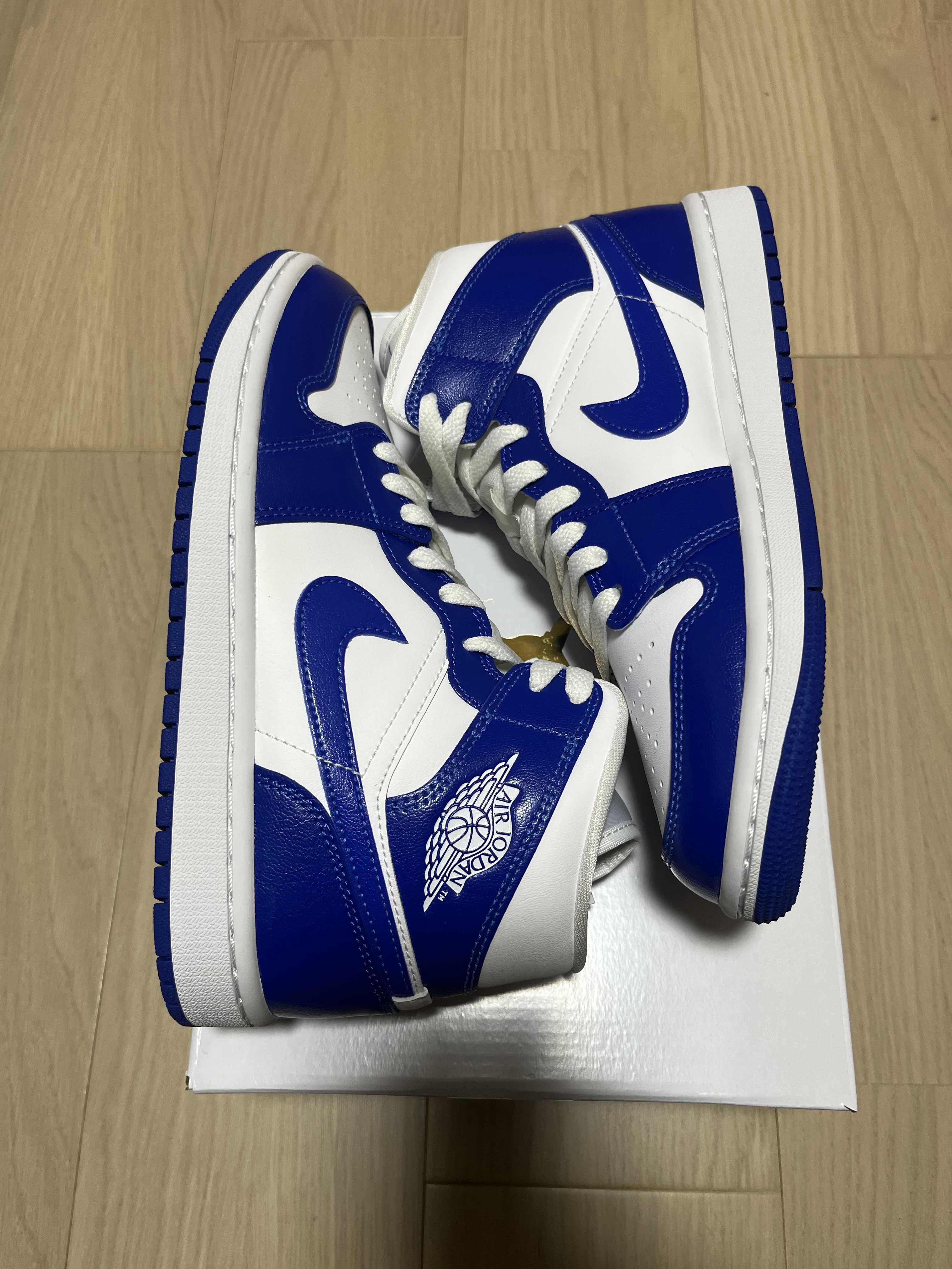Nike Women's Air Jordan 1 Mid "Kentucky Blue"