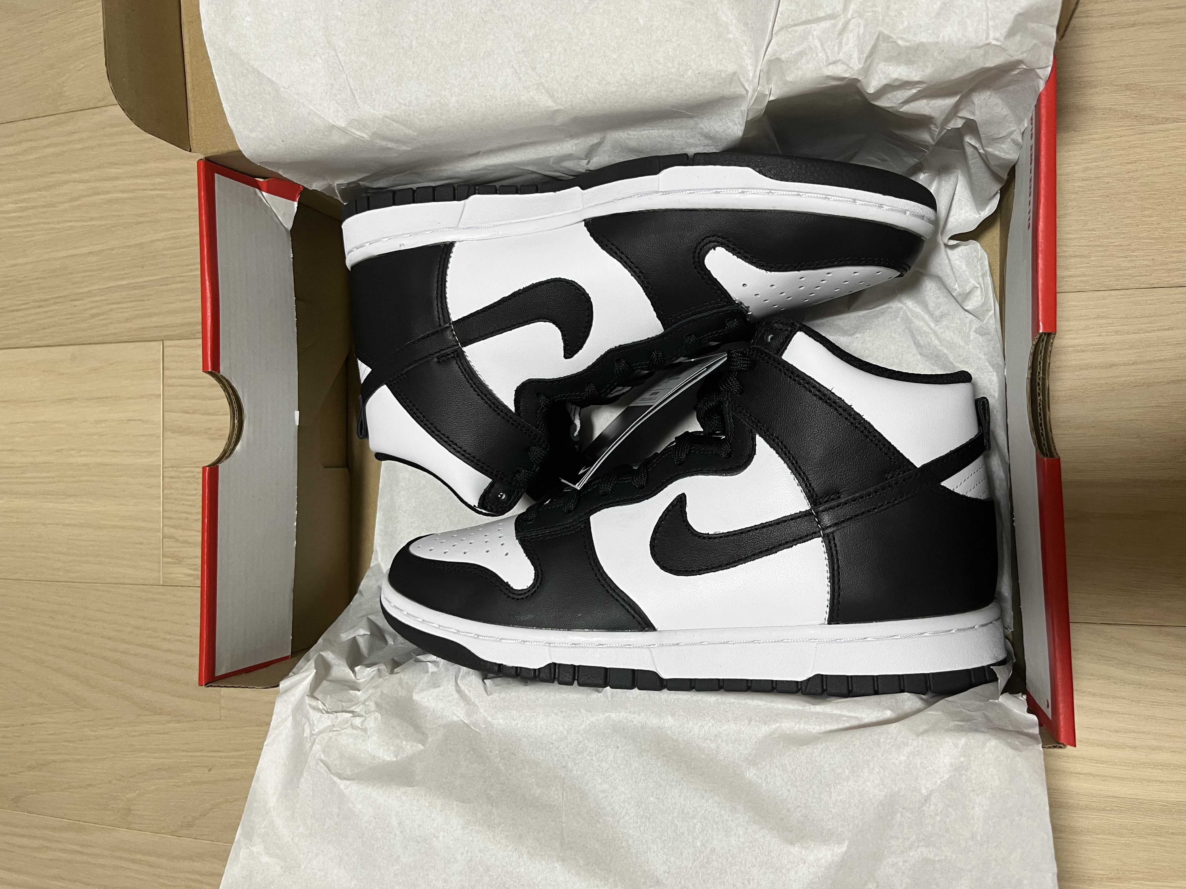 Nike Women's Dunk High "Black and White"