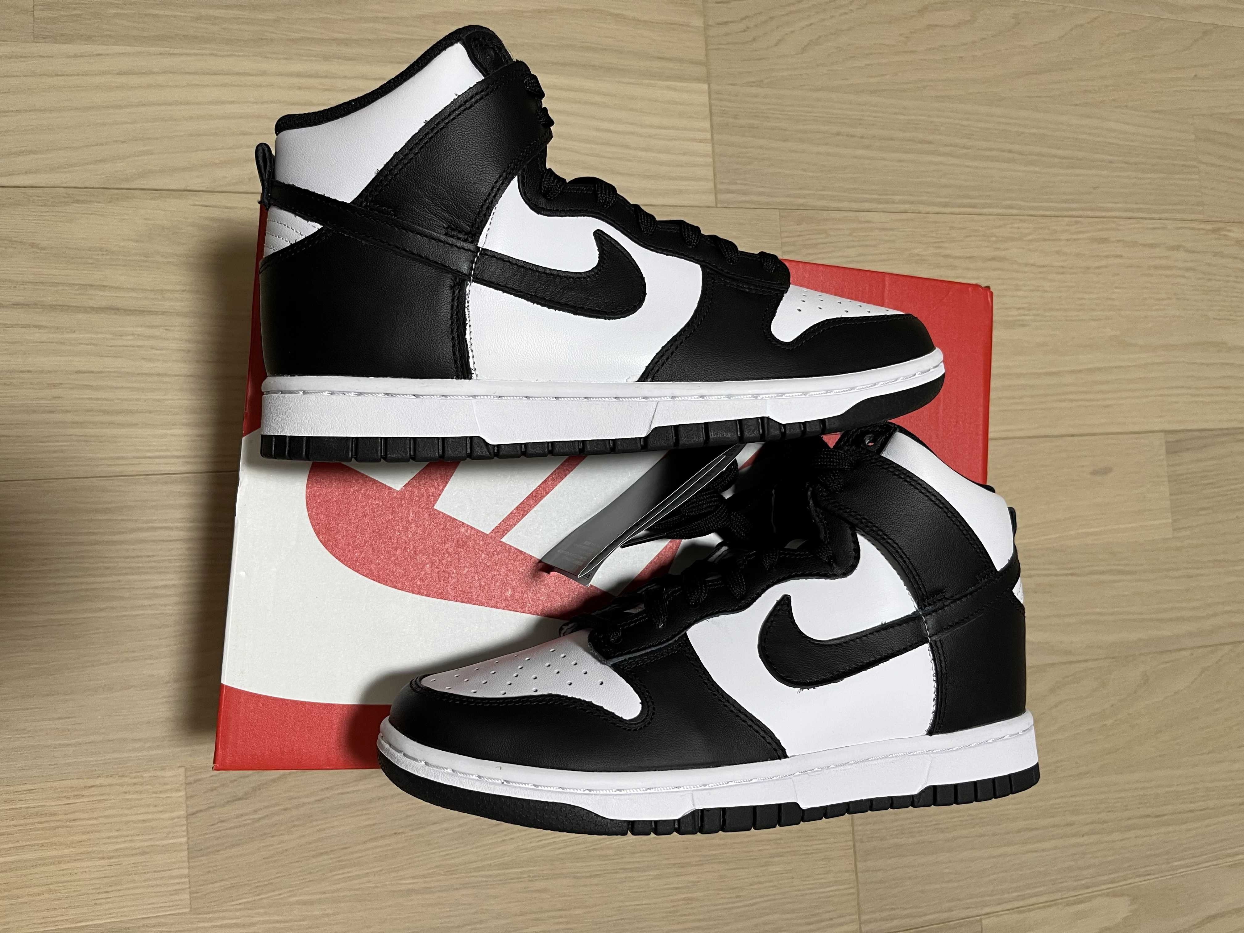 Nike Women's Dunk High "Black and White"