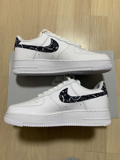 Nike Women's Air Force 1 Low '07 Essential "Black Paisley"