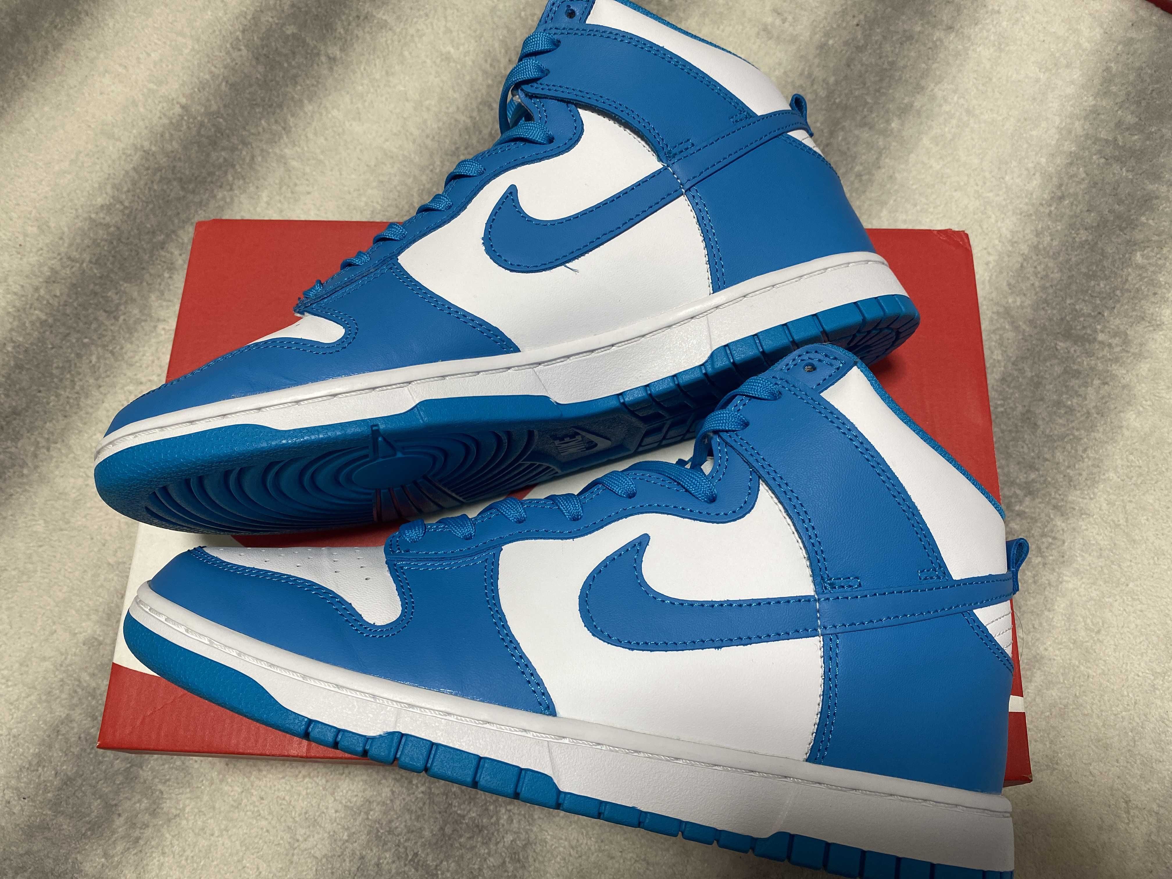 Nike Dunk High "Championship Blue"