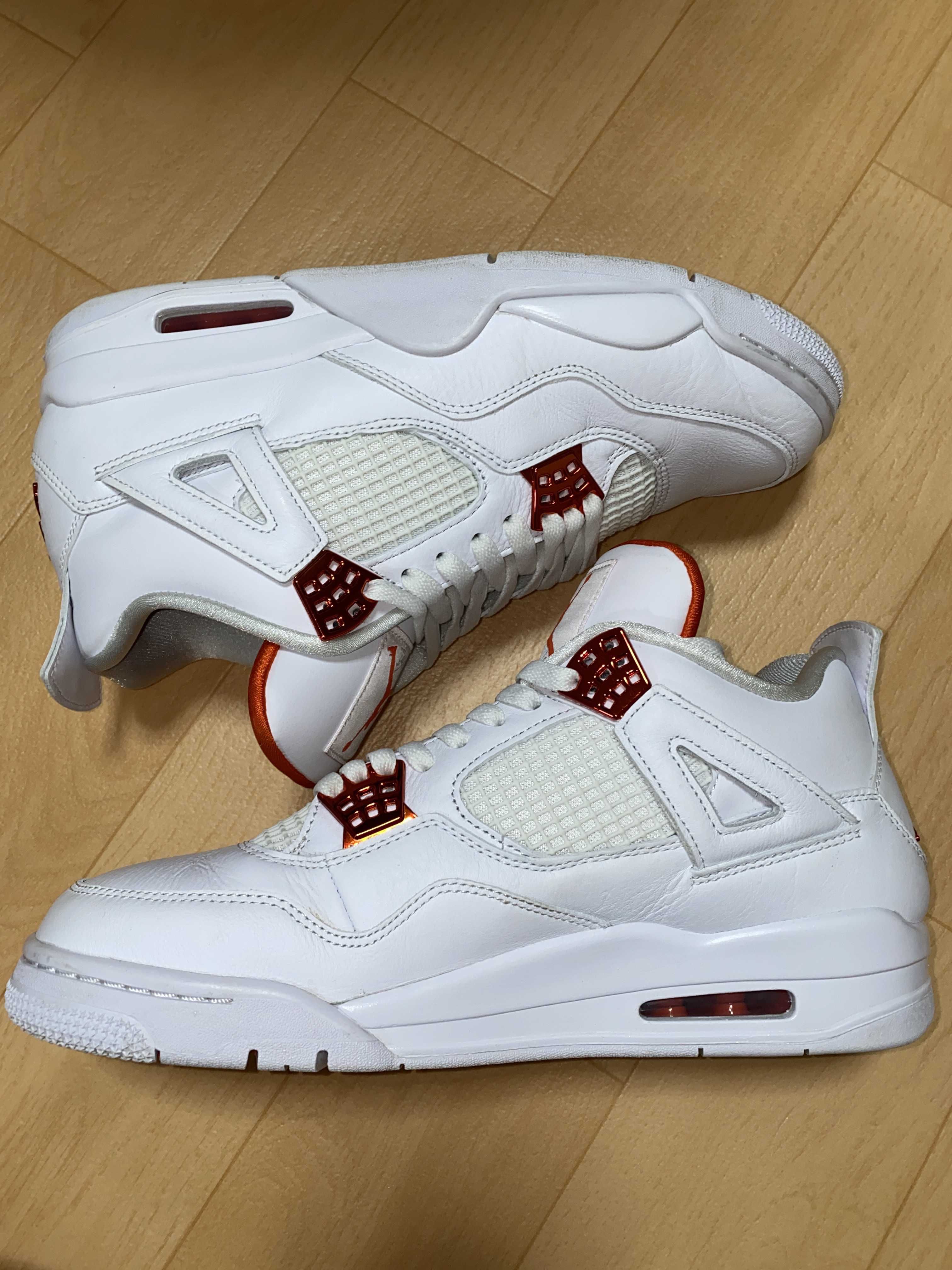Nike Air Jordan 4 Retro "White/Team Orange"