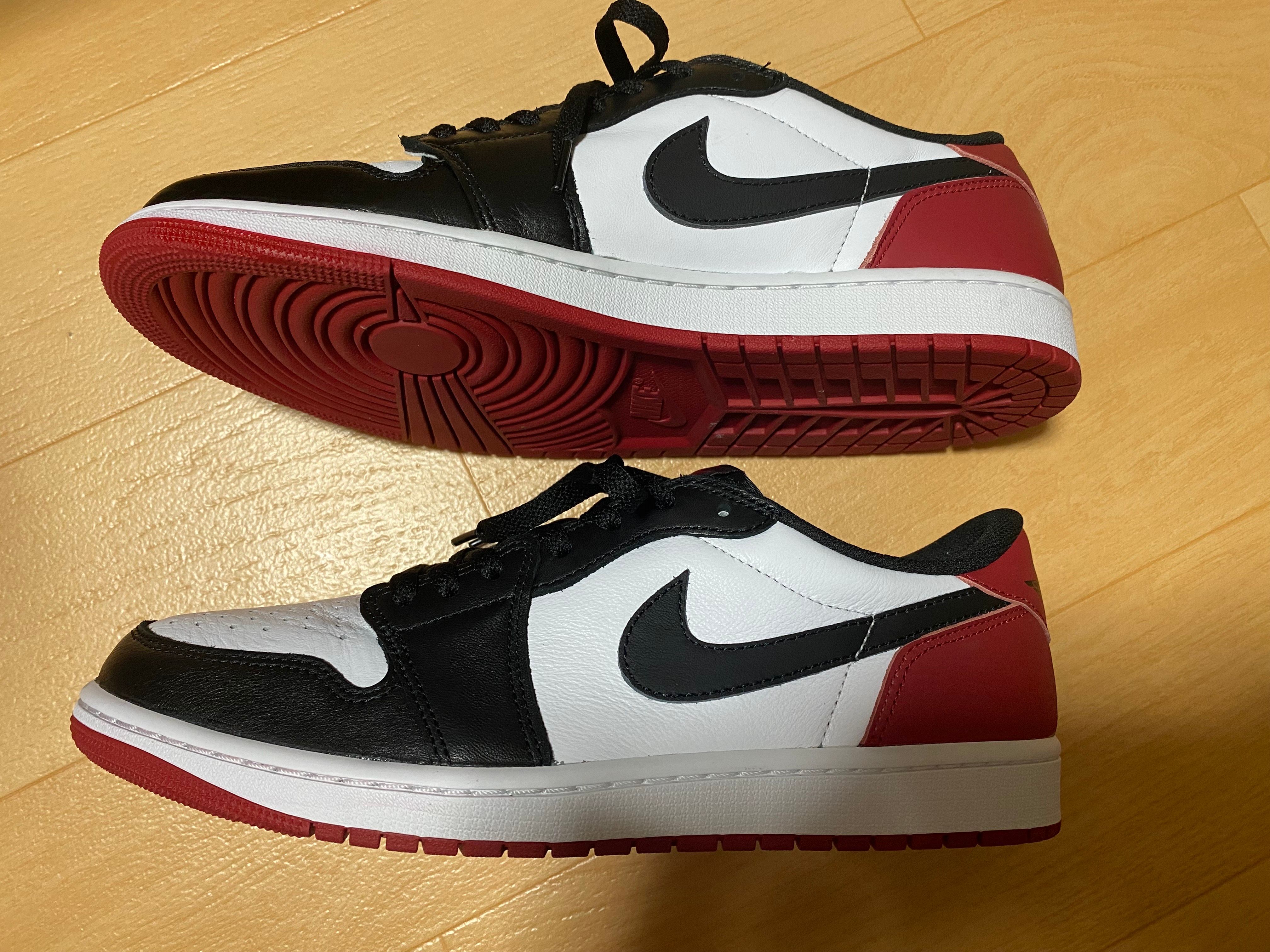 Nike Air Jordan 1 Retro Low OG "Black Toe"