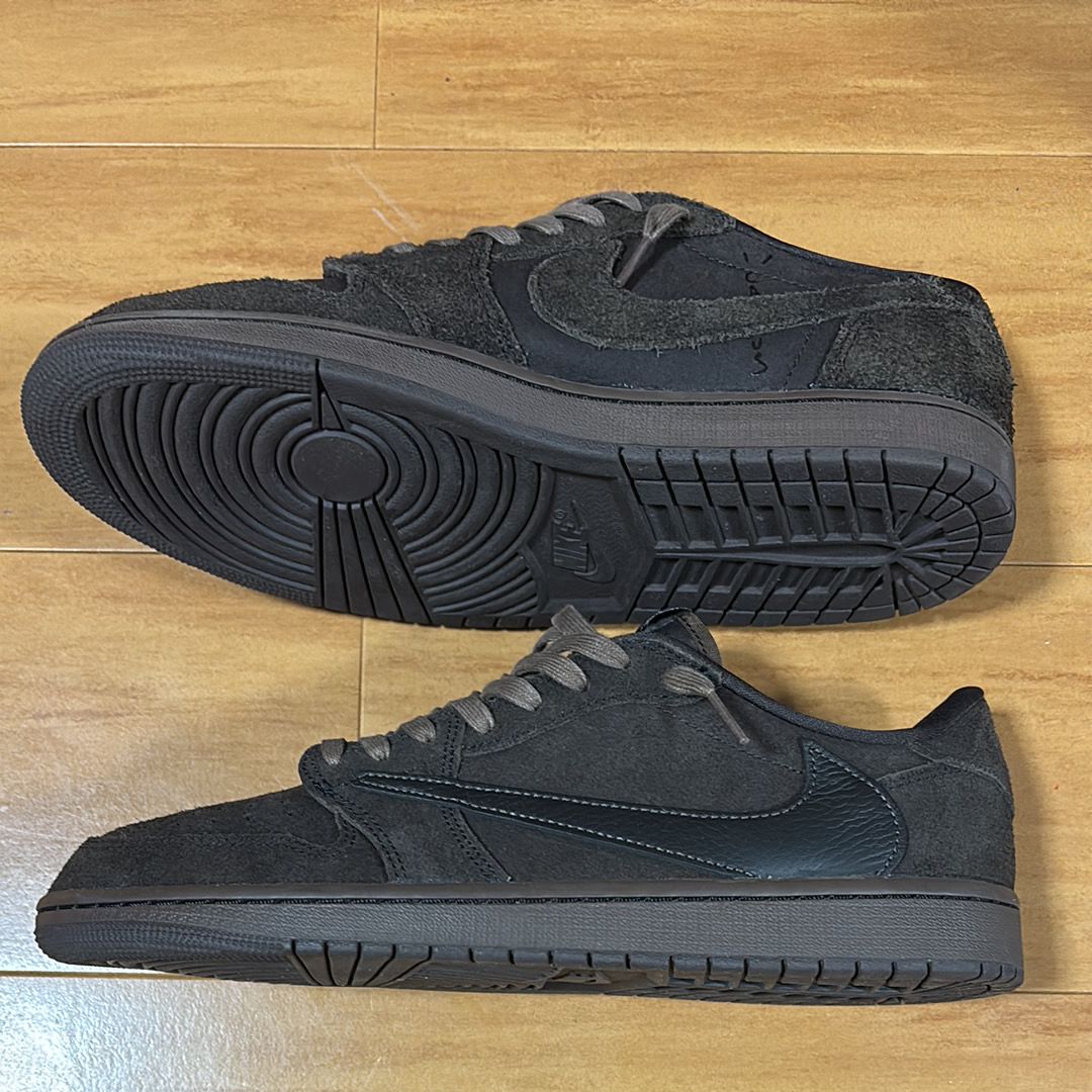 Travis Scott × Nike Air Jordan 1 Low OG SP "Velvet Brown and Dark Mocha"