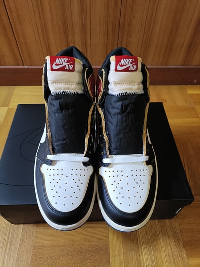 fragment design × UNION × Nike Air Jordan 1 High OG "Black/Varsity Red"