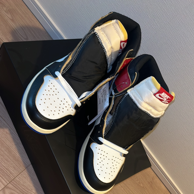 fragment design × UNION × Nike Air Jordan 1 High OG "Black/Varsity Red"