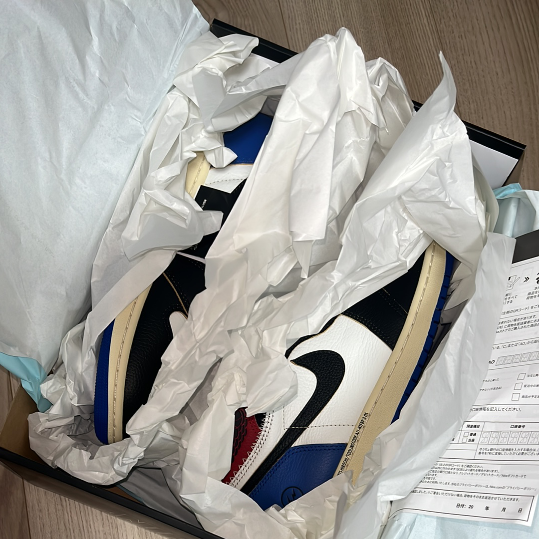 fragment design × UNION × Nike Air Jordan 1 High OG "Black/Varsity Red"