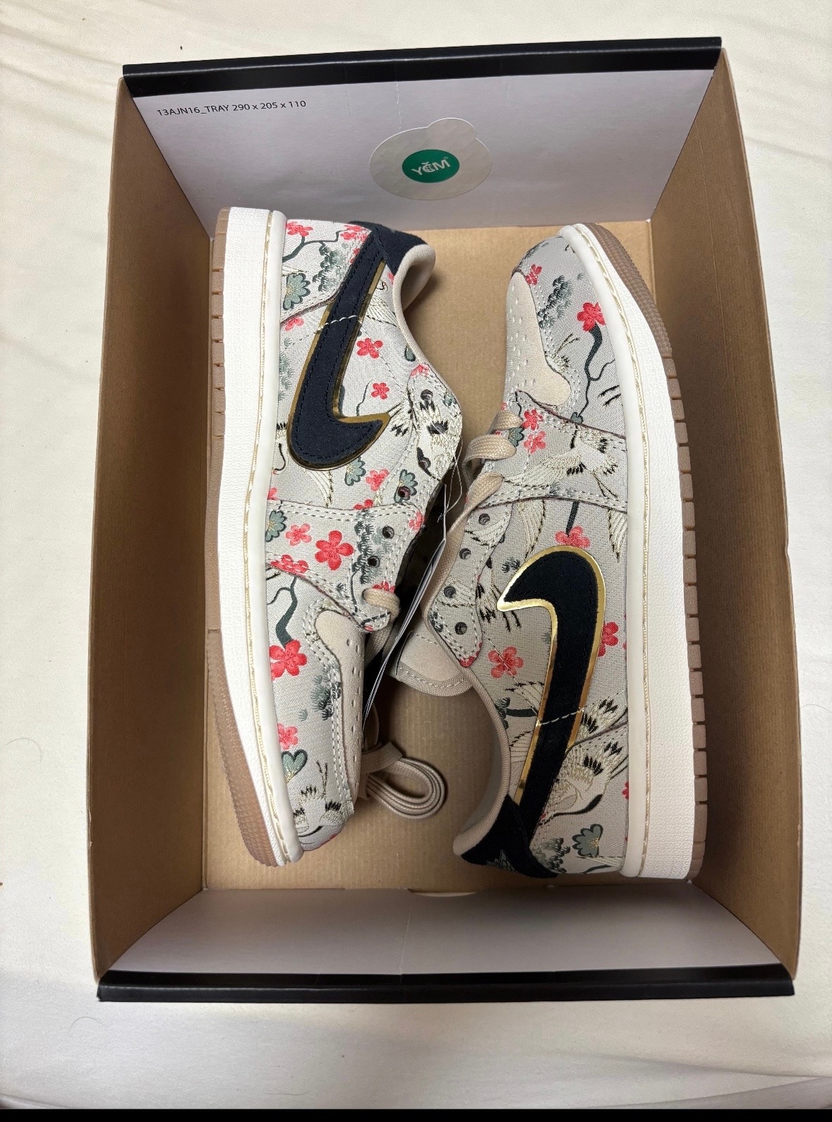 Rui Hachimura × Nike Air Jordan 1 Retro Low OG SP "Cranes"