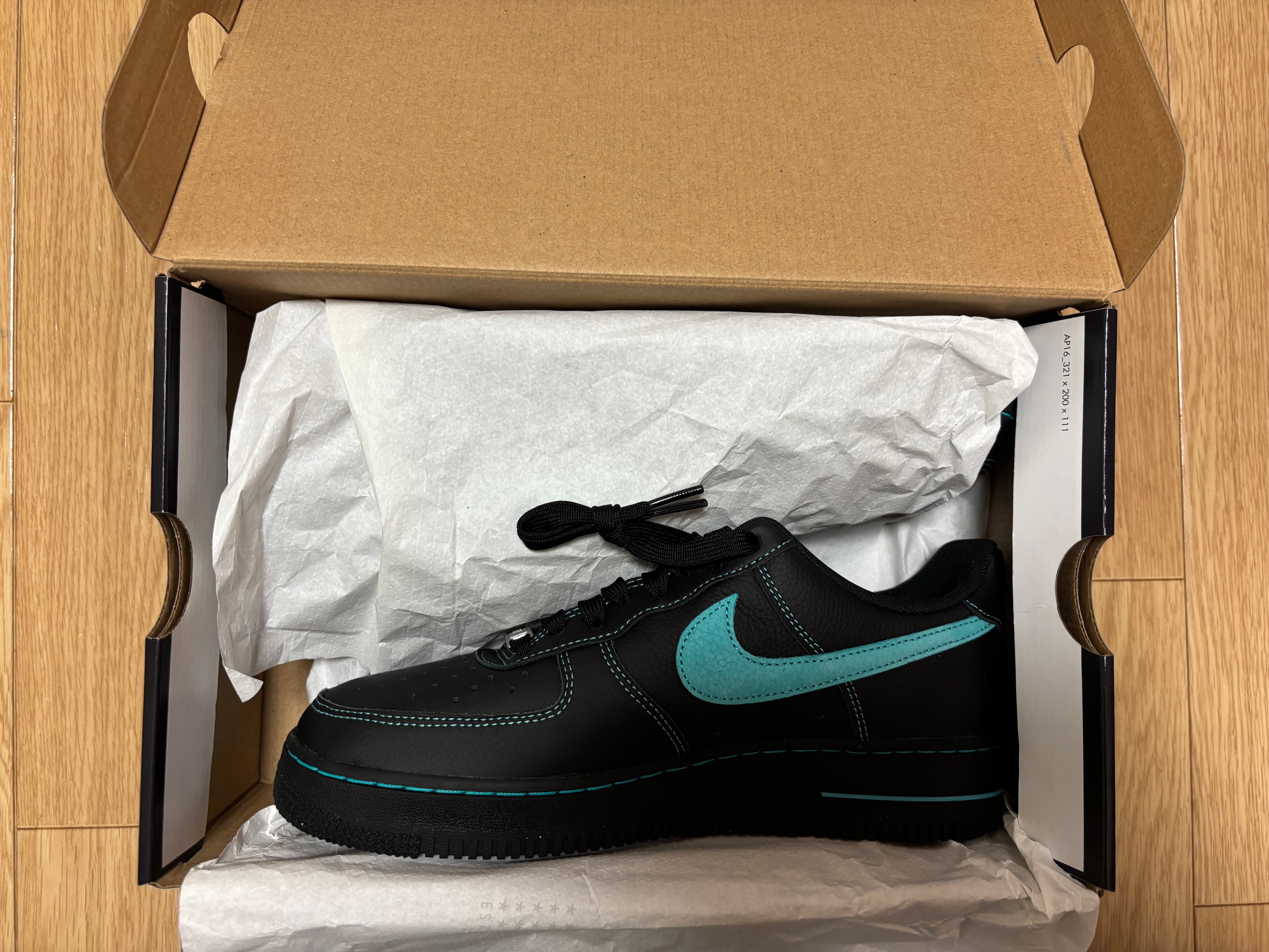 Nike Air Force 1 Low "Black Tiffany"