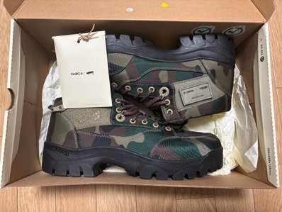 OAMC × OTW by Vans Half Cab SP Boot "Woodland Camo"