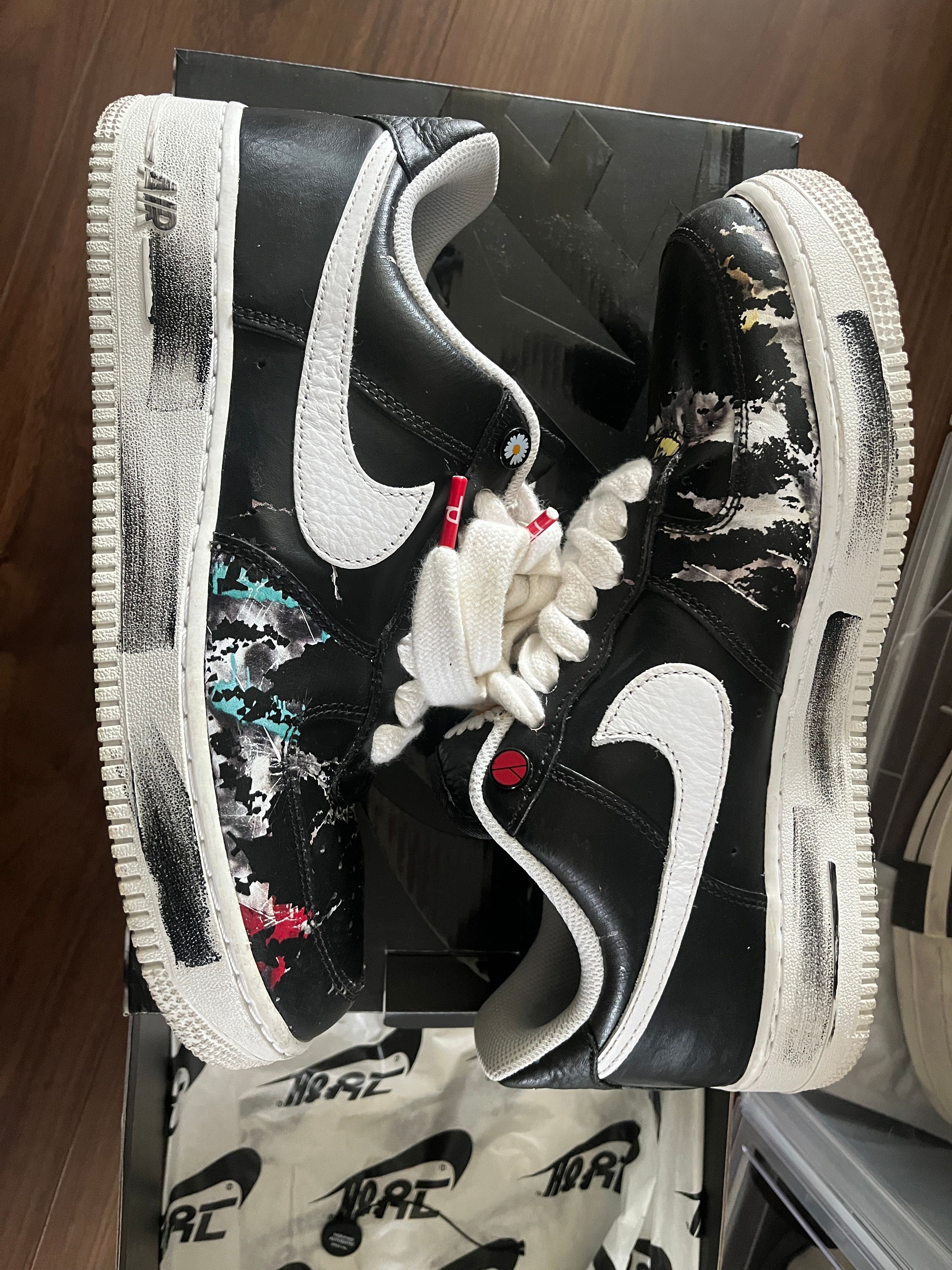 PEACEMINUSONE × Nike Air Force 1 Low Para Noise "Black" / G-DRAGON