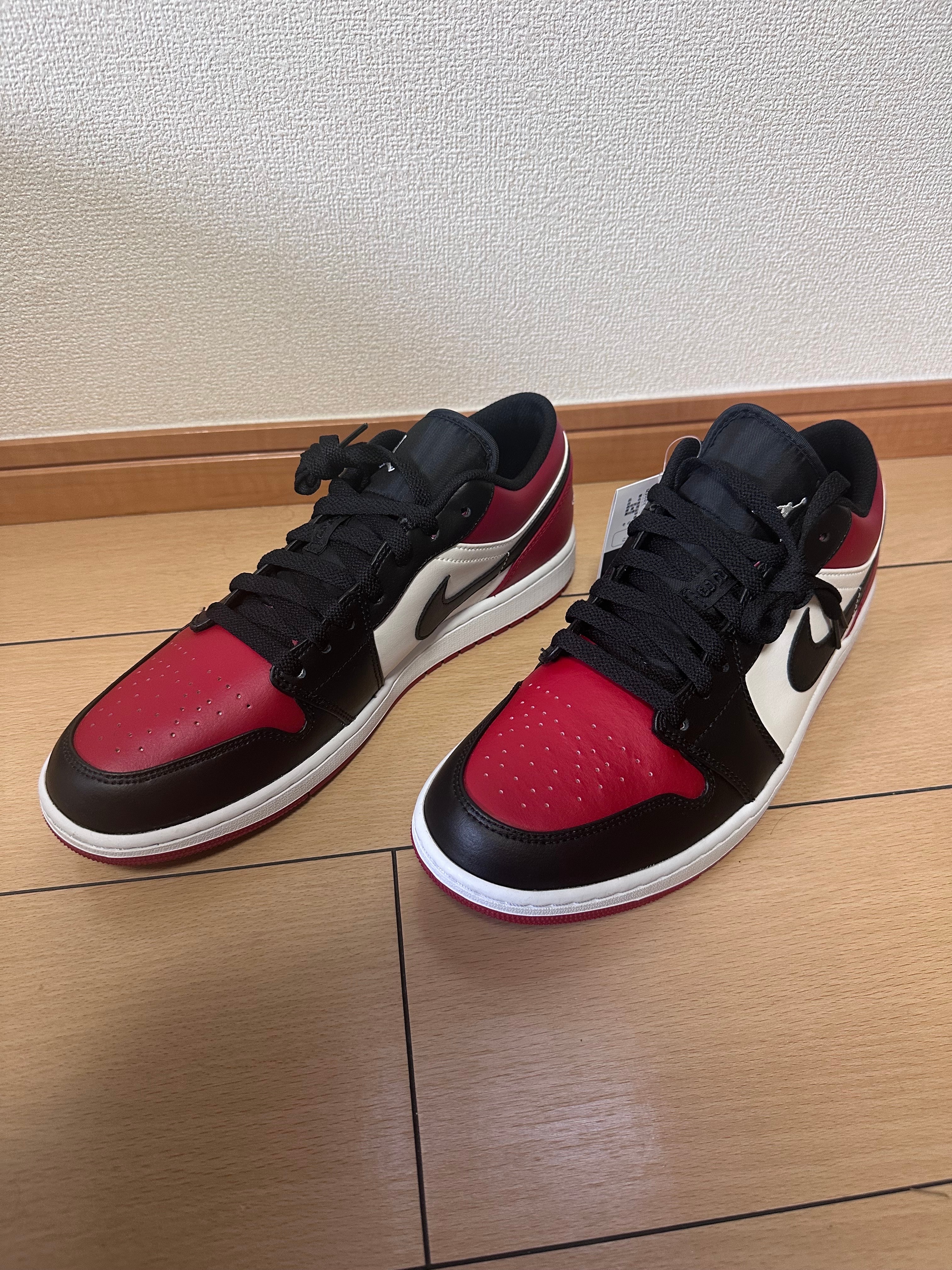 Nike Air Jordan 1 Low "Bred Toe"