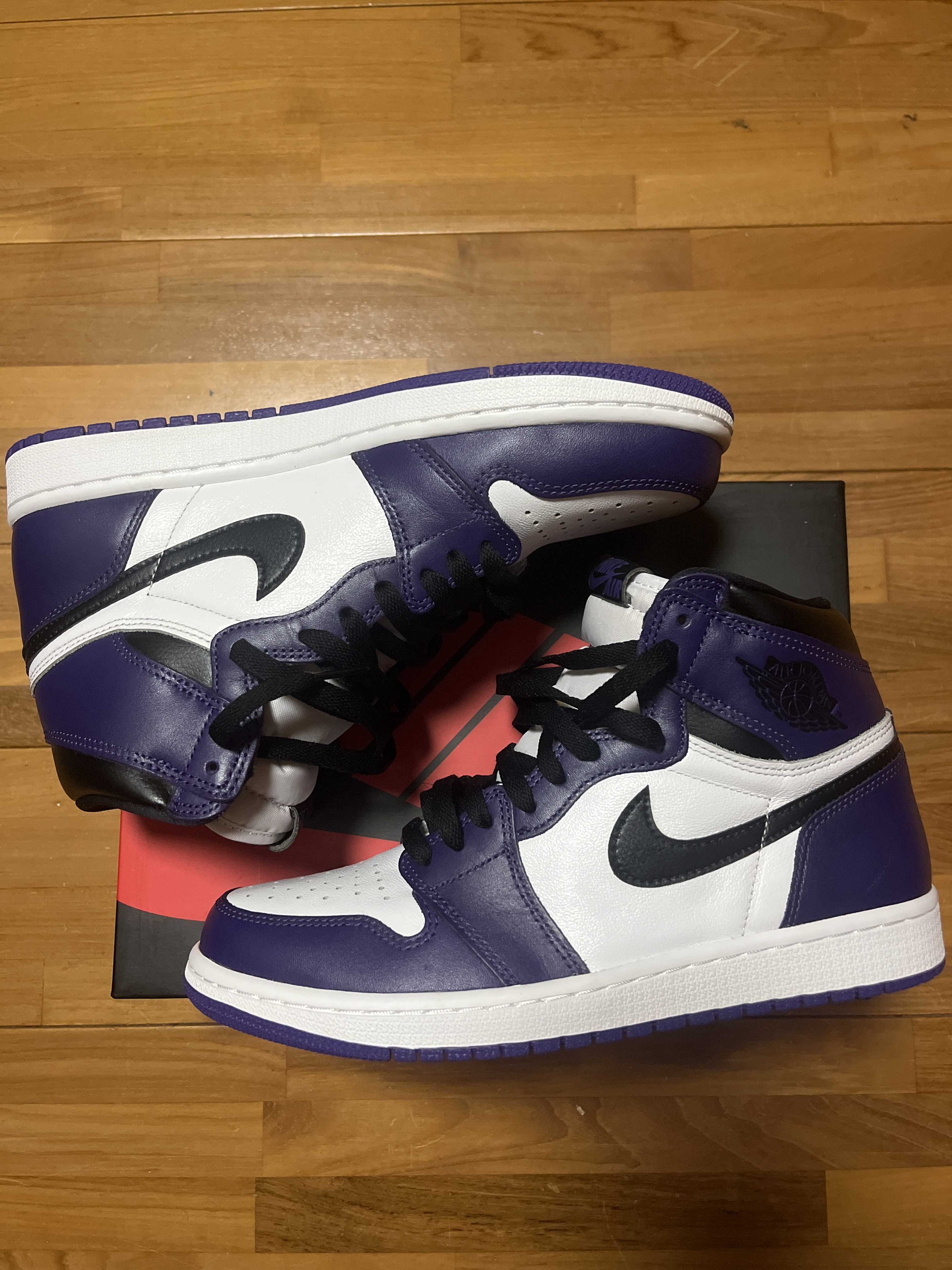 Nike Air Jordan 1 Retro High OG "Court Purple White/Black" (2020)