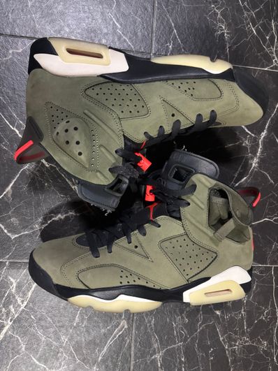Travis Scott × Nike Air Jordan 6 Retro "Medium Olive"