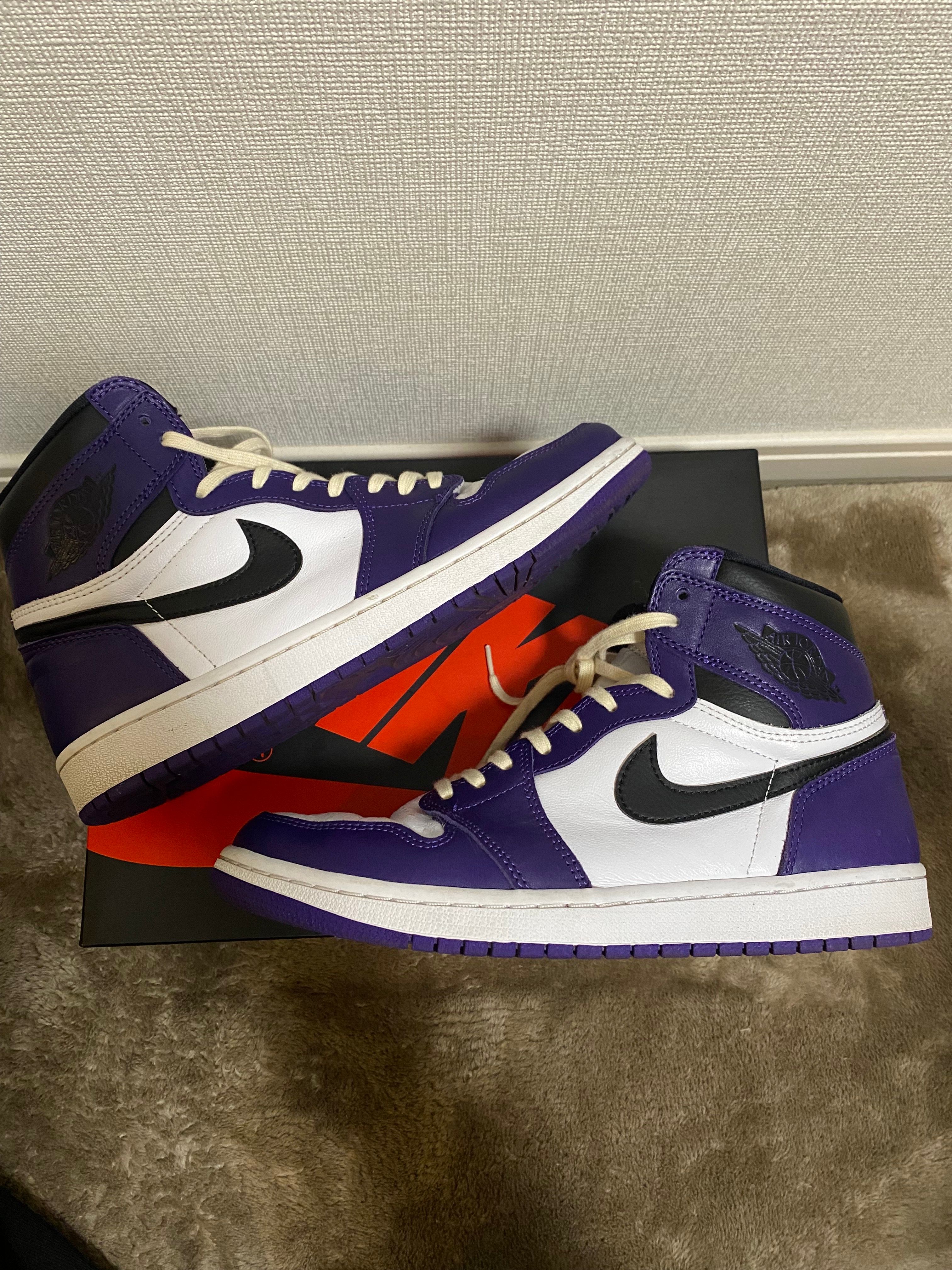 Nike Air Jordan 1 Retro High OG "Court Purple White/Black" (2020)   
