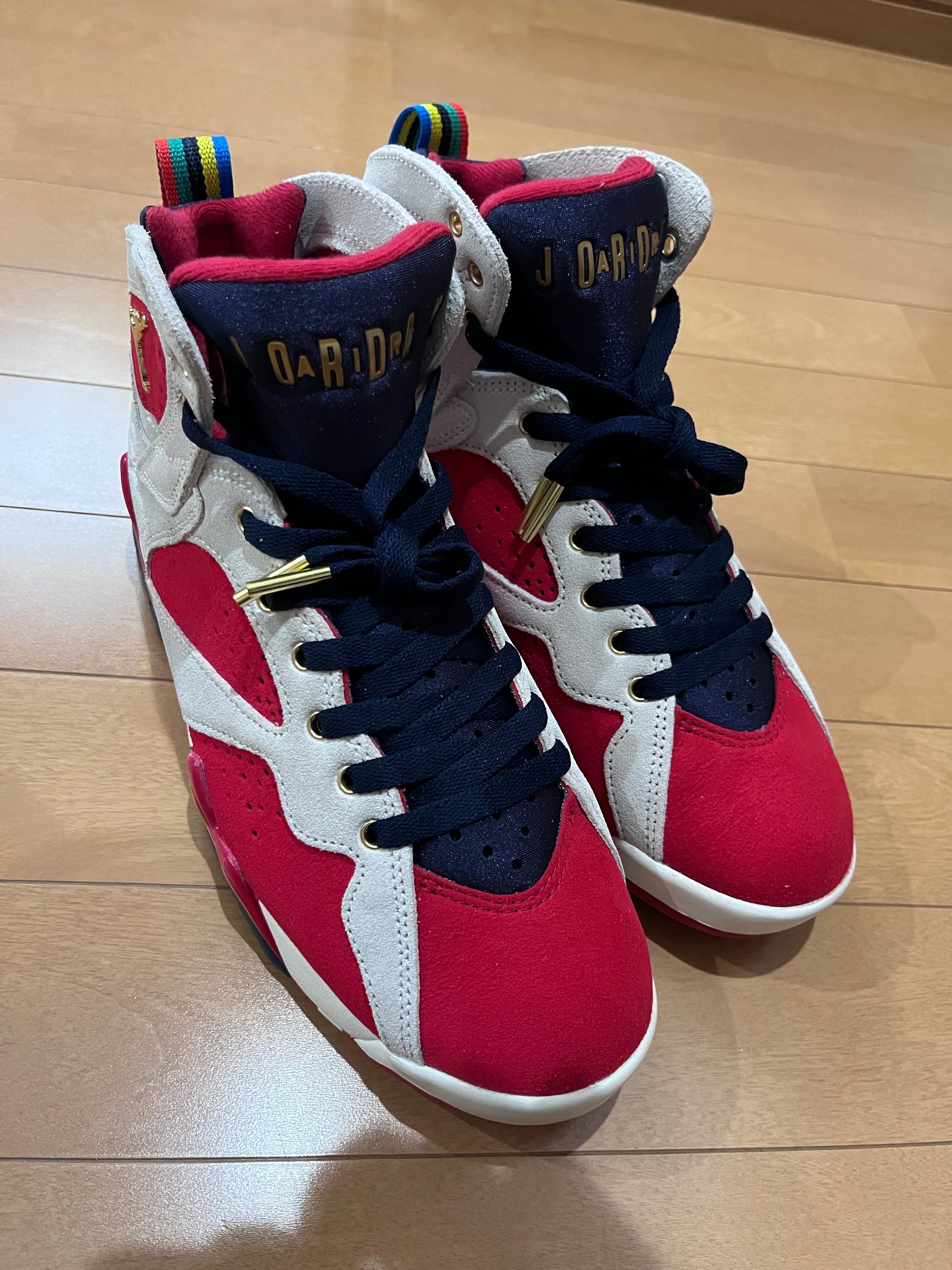 Trophy Room × Nike Air Jordan 7 "True Red and Obsidian"