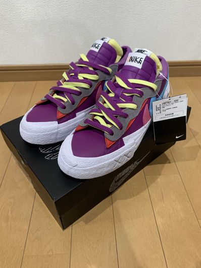 KAWS × sacai × Nike Blazer Low "Purple Dusk"