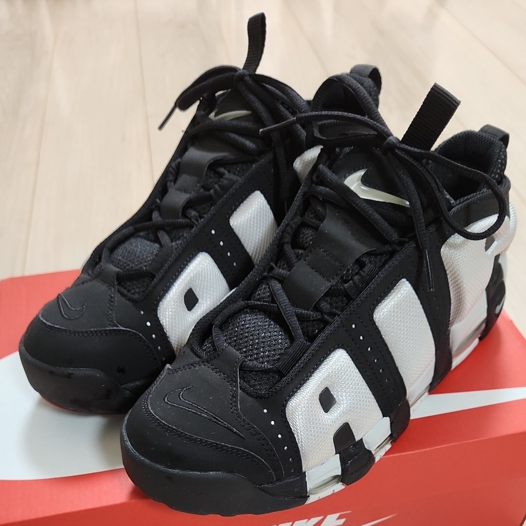 Nike Air More Uptempo Low "Black/Photon Dust"
