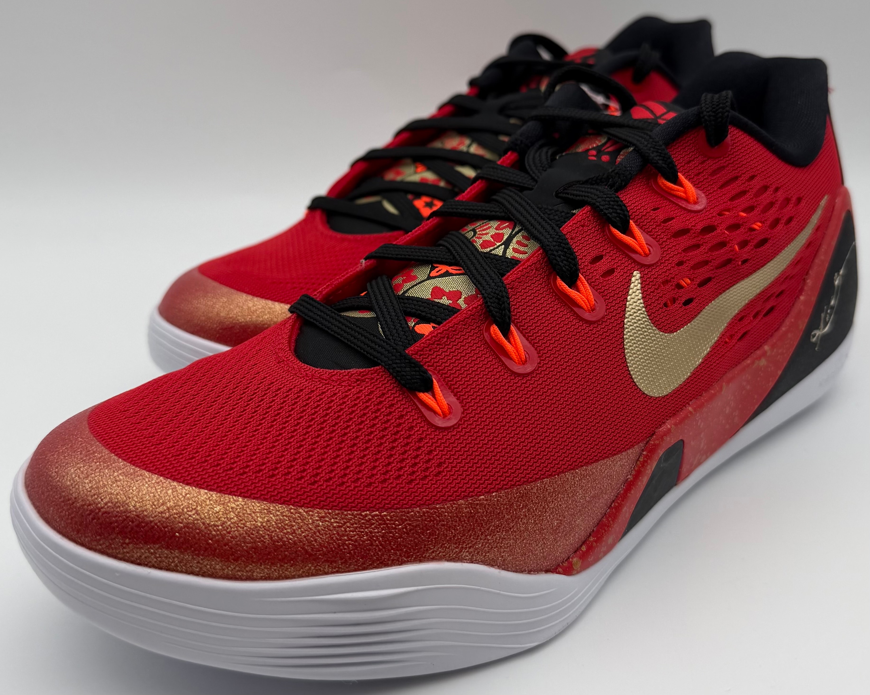 Nike Kobe 9 Low Protro EM "China/University Red and Metallic Gold"