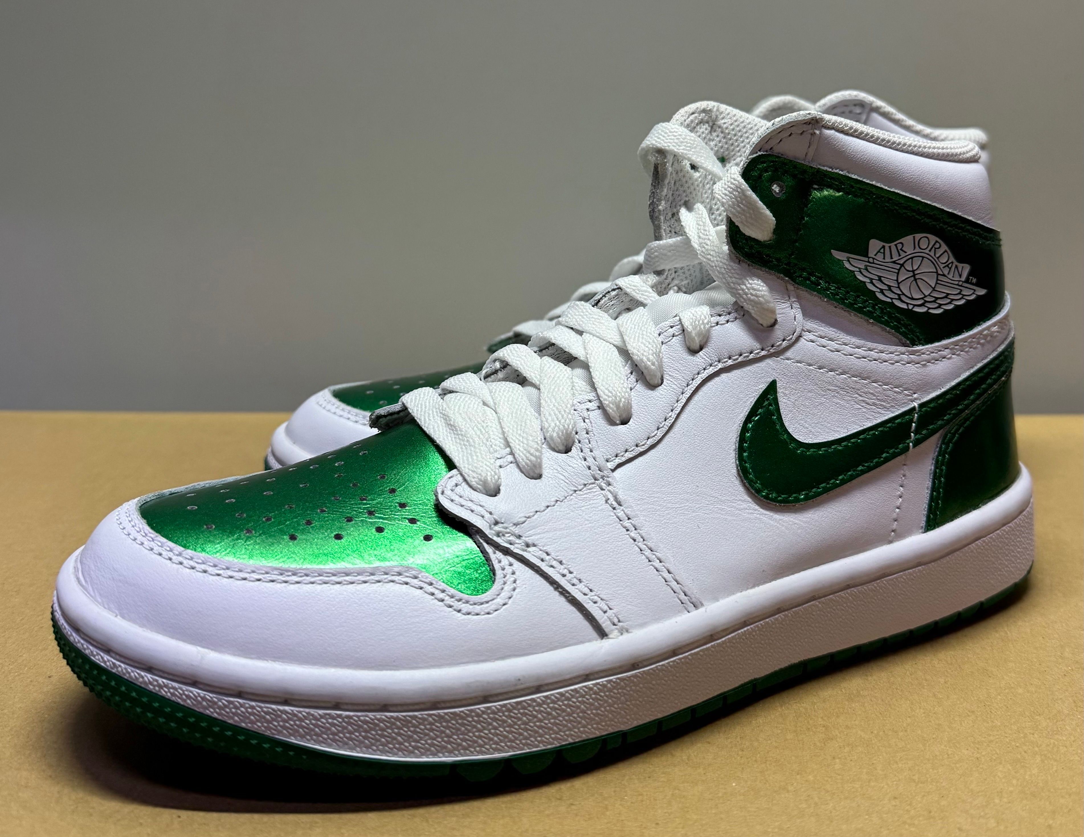Nike Air Jordan 1 High Golf "Metallic Green"