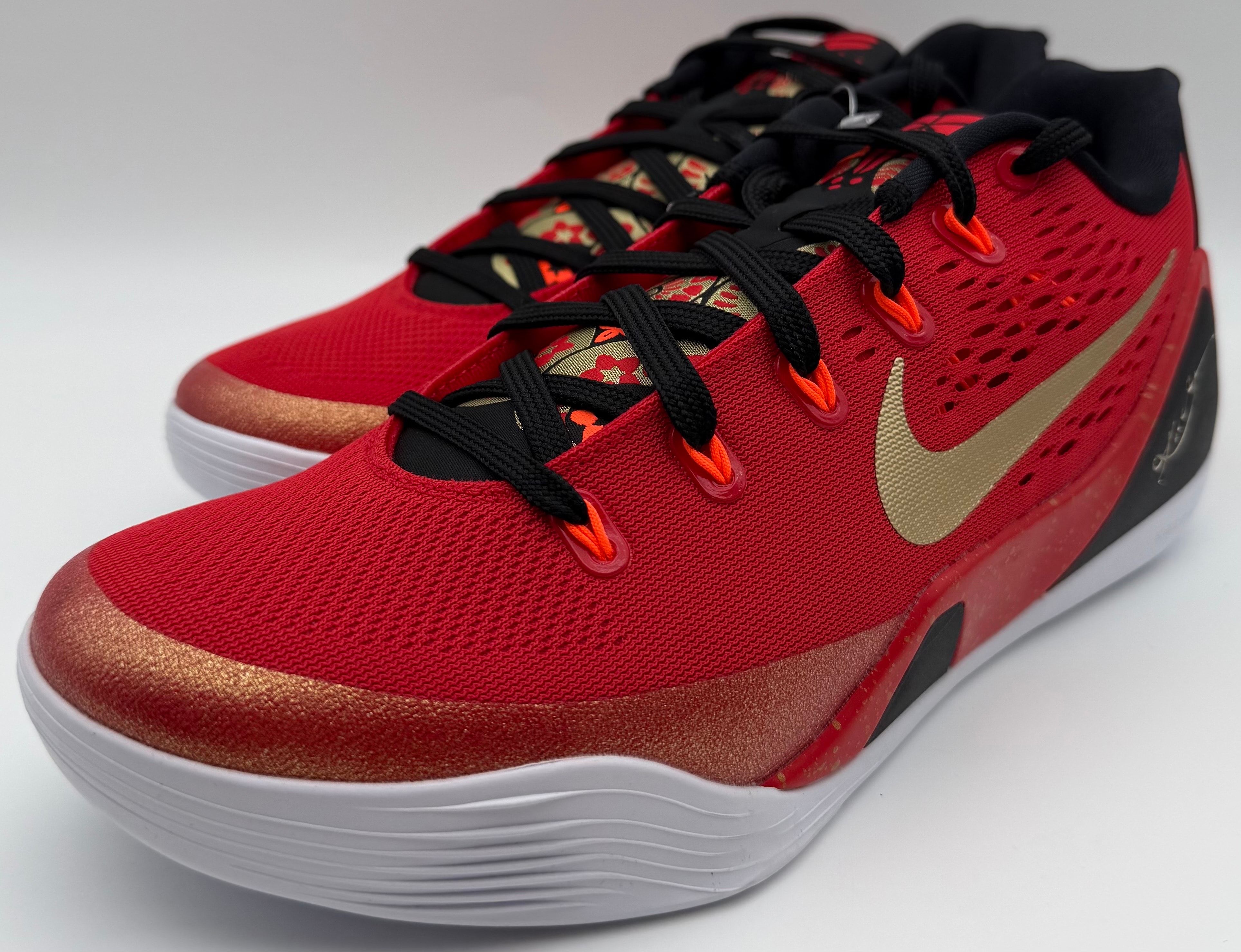 Nike Kobe 9 Low Protro EM "China/University Red and Metallic Gold"