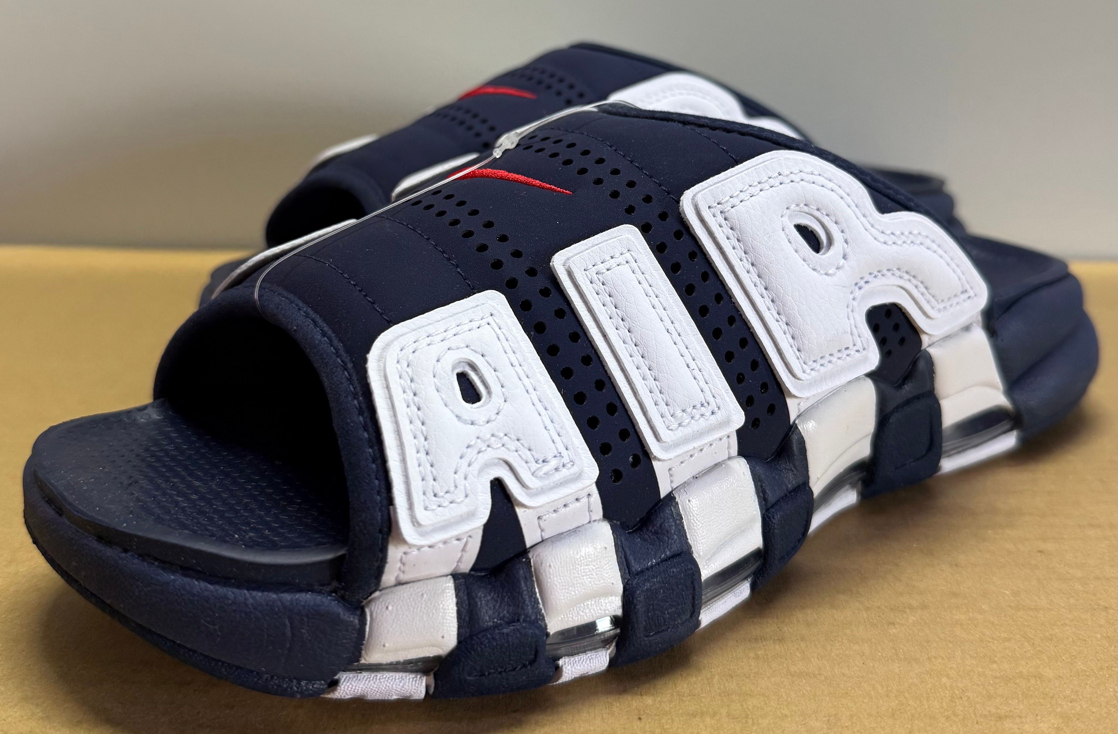 新品 NIKE モアテン スライド オリンピック 28cm 2/24発売｜Nike Air More Uptempo Slide 