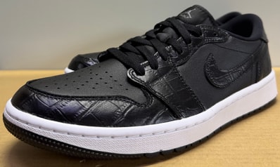 Nike Air Jordan 1 Low Golf "Black Crocodile Skin"