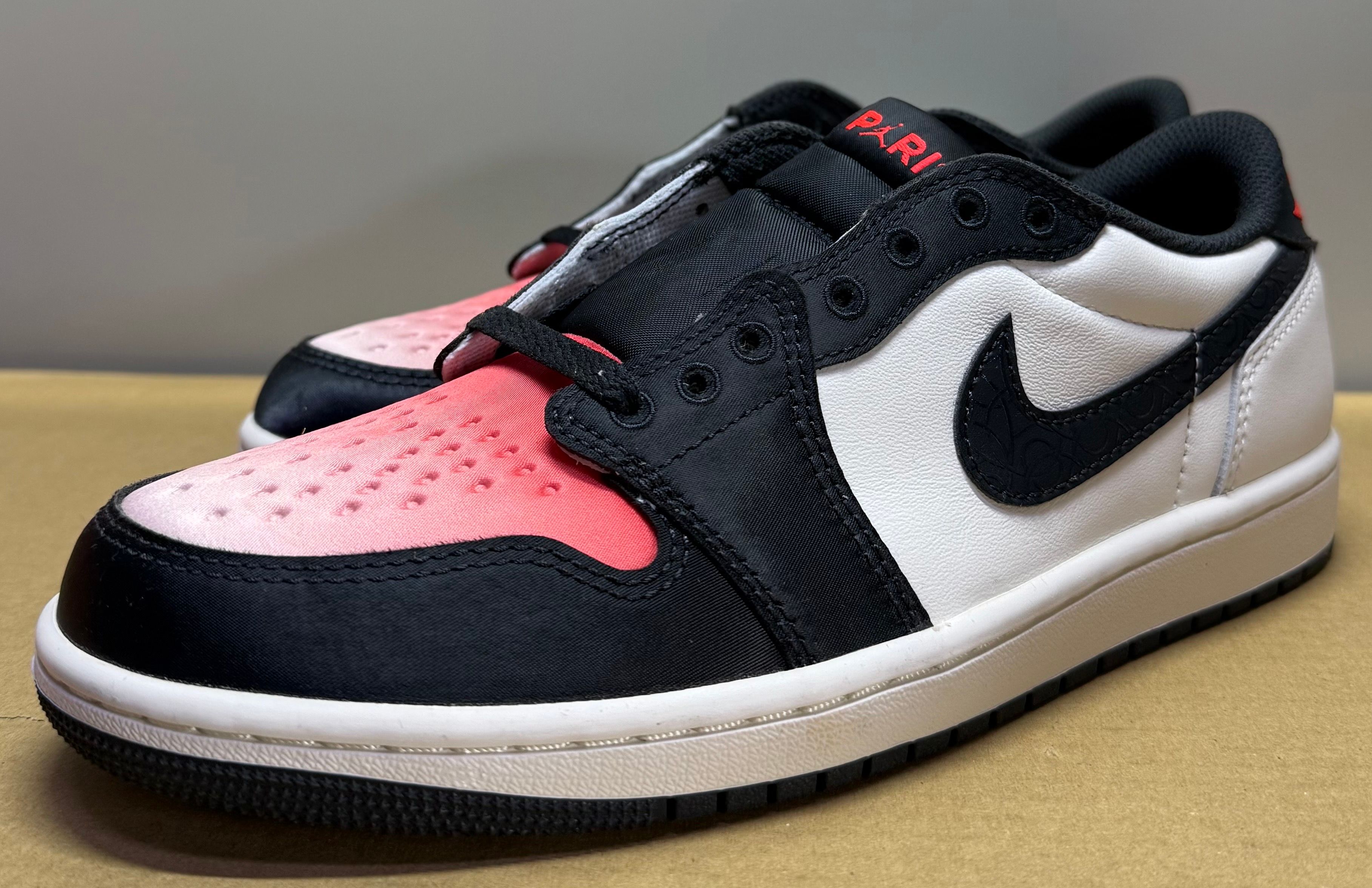 Paris Saint Germain × Nike Air Jordan 1 Low OG "Sail and Off Noir"