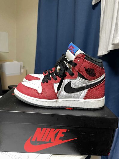 Nike GS Air Jordan 1 Retro High "Spider-Man Origin Story"