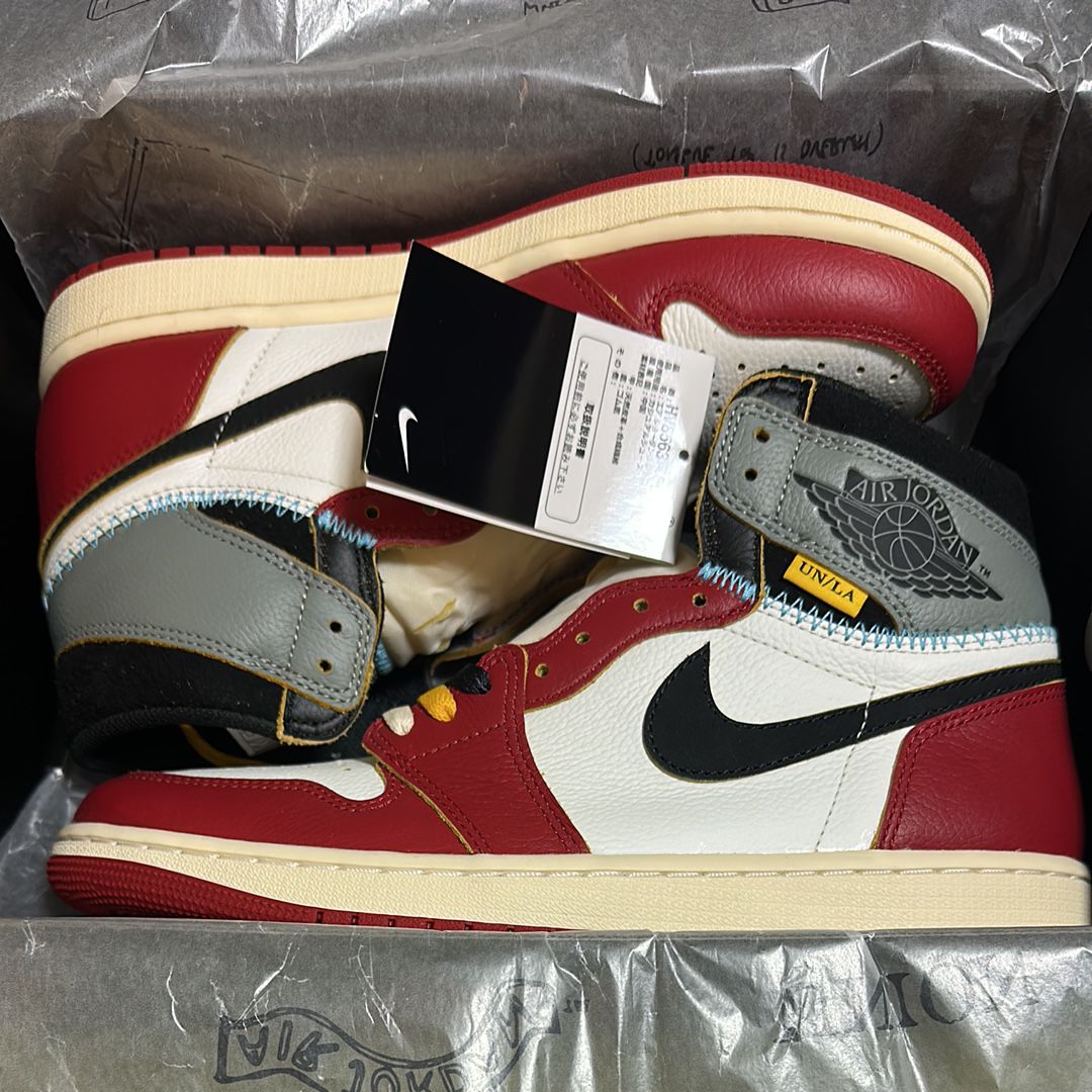 UNION × Nike Air Jordan 1 Retro High OG "Chicago/Shadow"