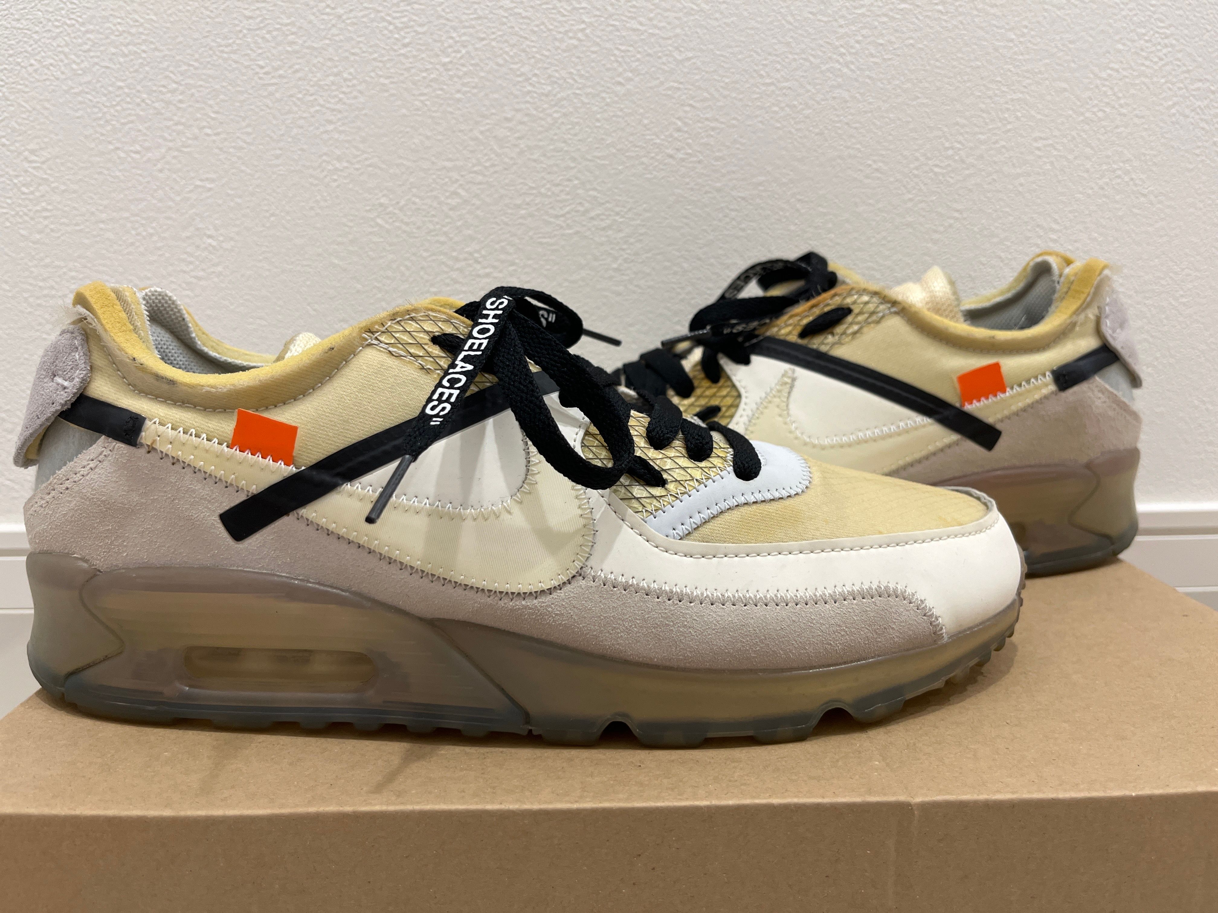 Off-White × Nike Air Max 90 "The 10/Sail"