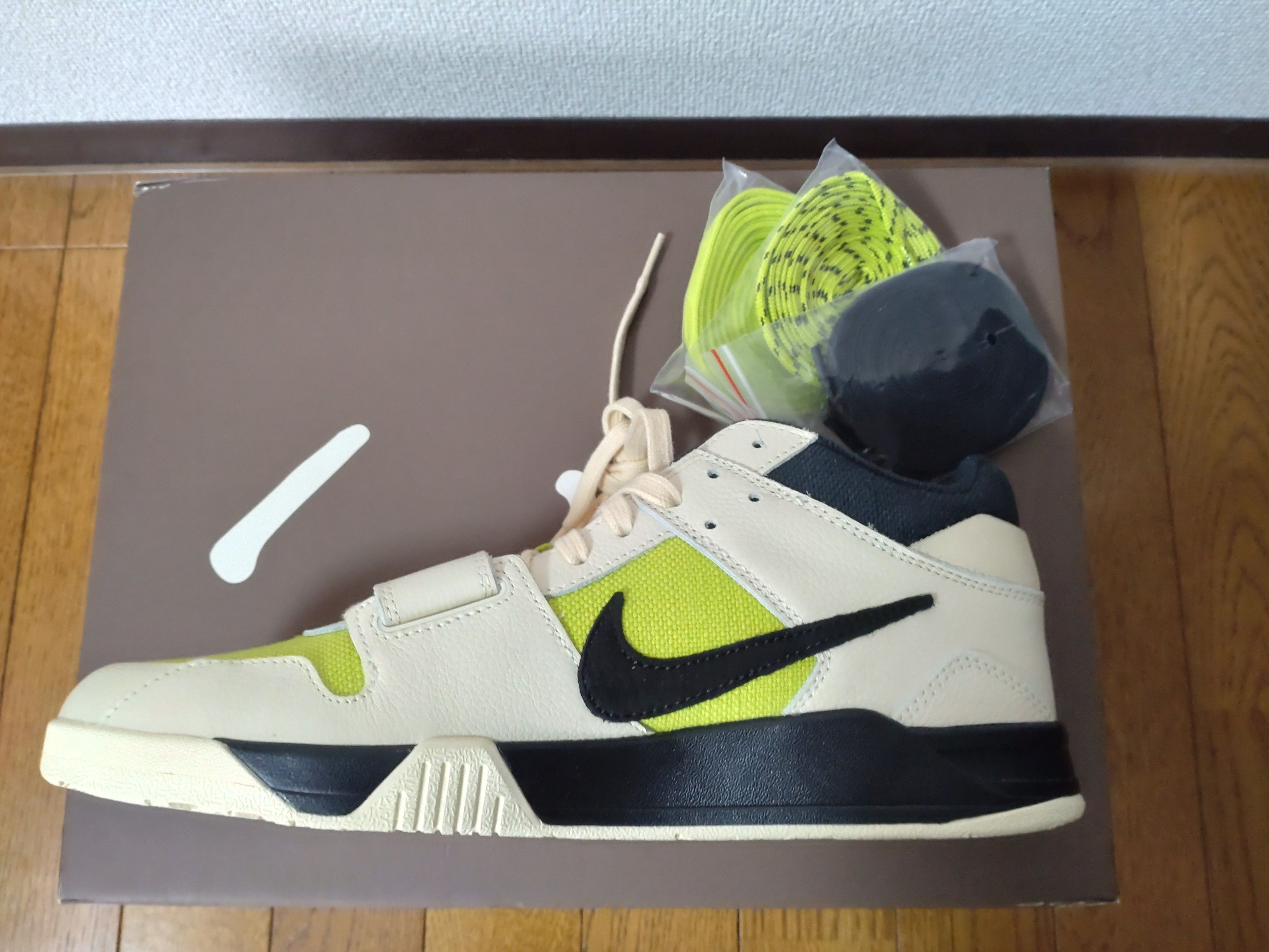 Travis Scott × Nike Jordan Jumpman Jack TR CJ1 T-Rexx "Bright Cactus"