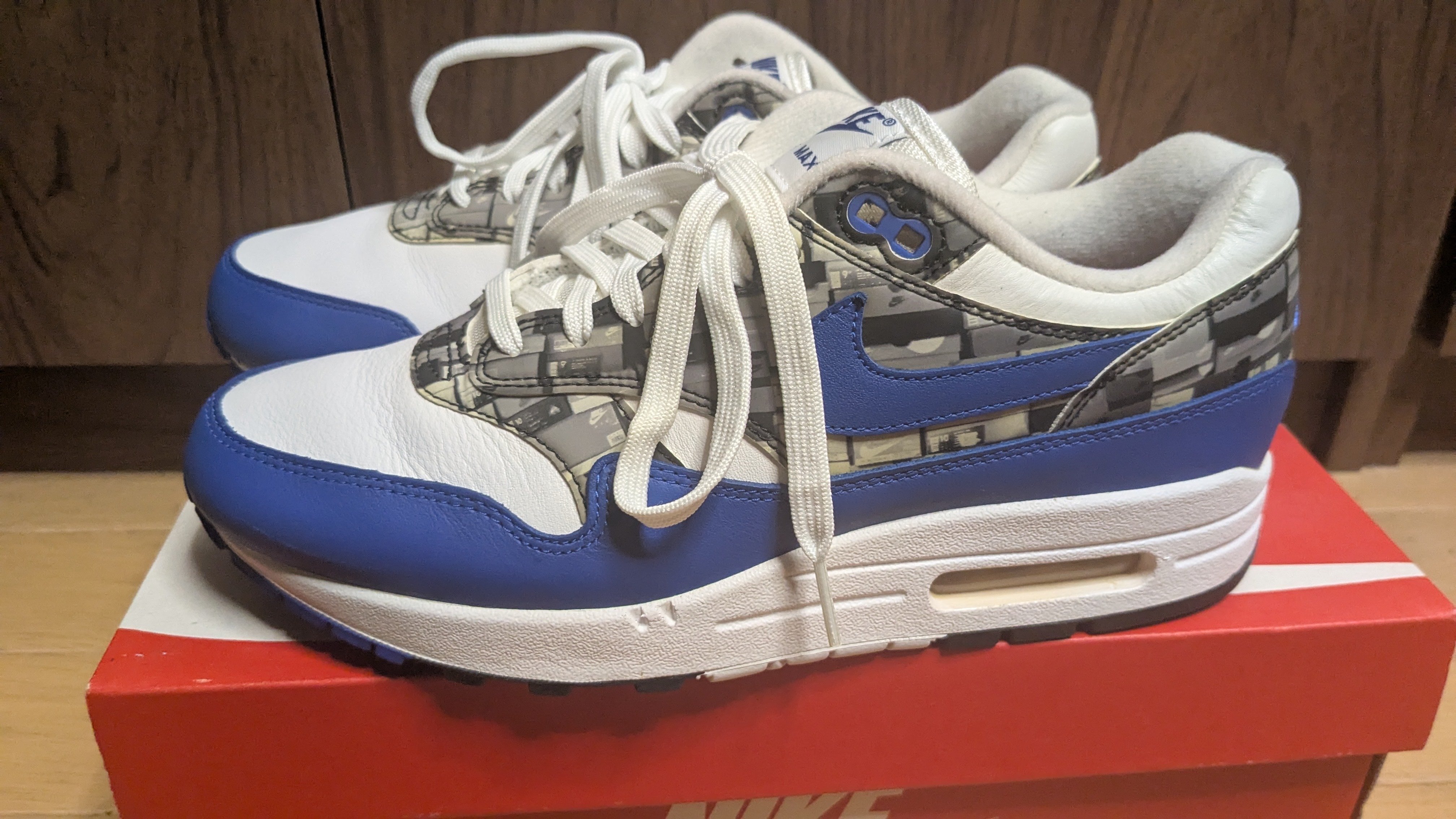 atmos × Nike Air Max 1 Blue "We Love Nike"