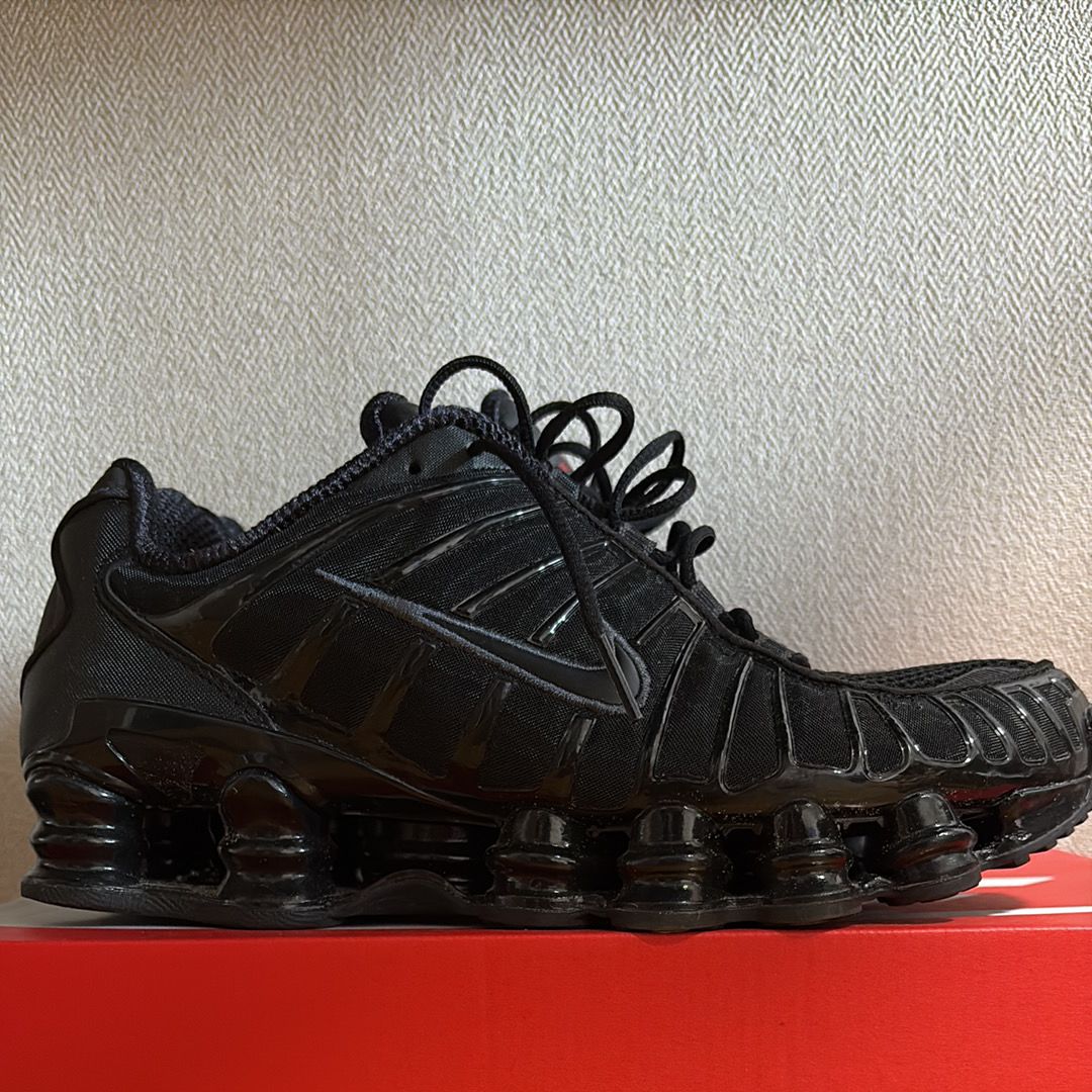 Nike SHOX 黒　26.5 Nike SHOX TL BLACK サイズ26.5cm - メルカリ