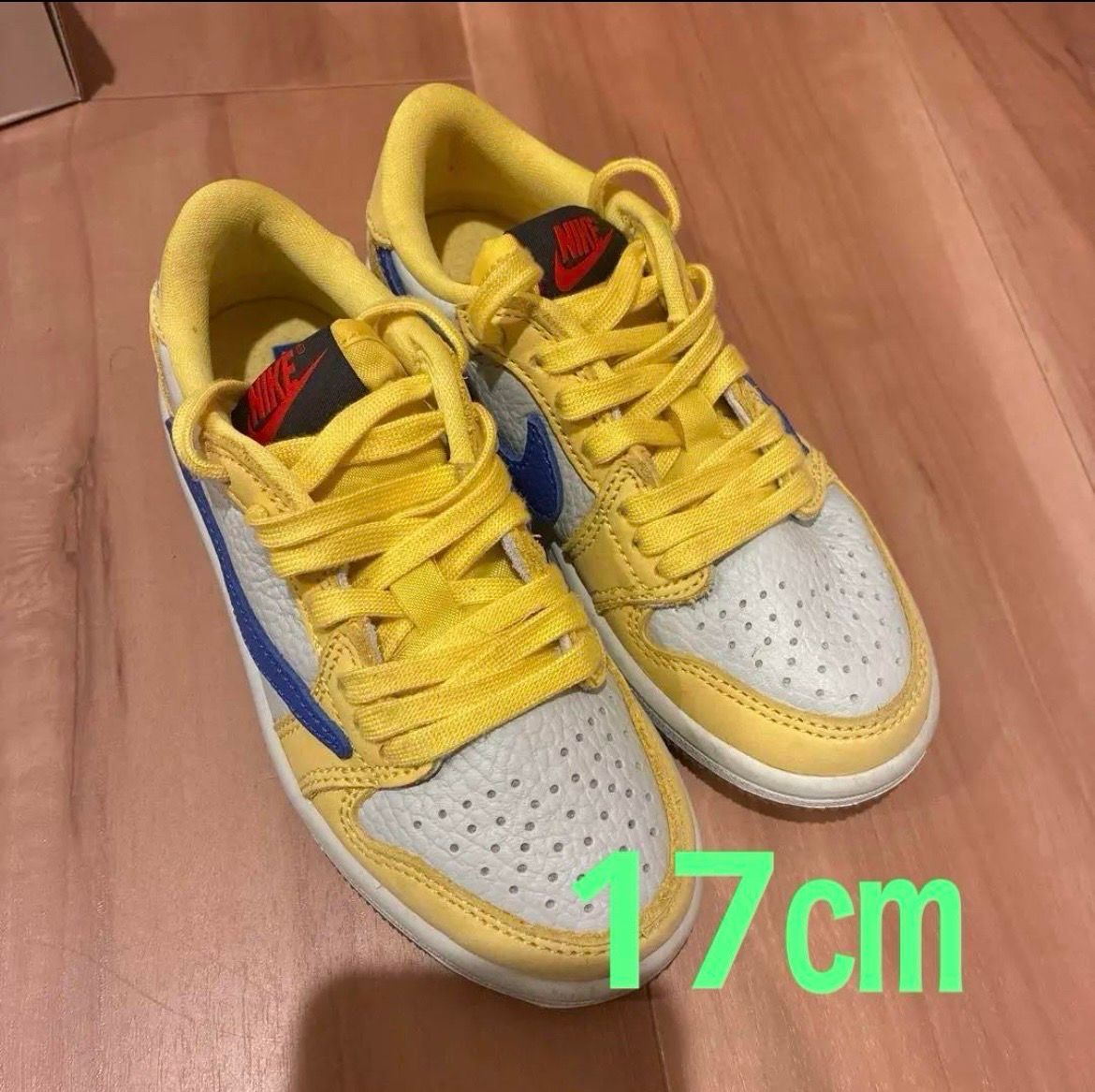 Travis Scott × Nike PS Air Jordan 1 Low OG "Canary"