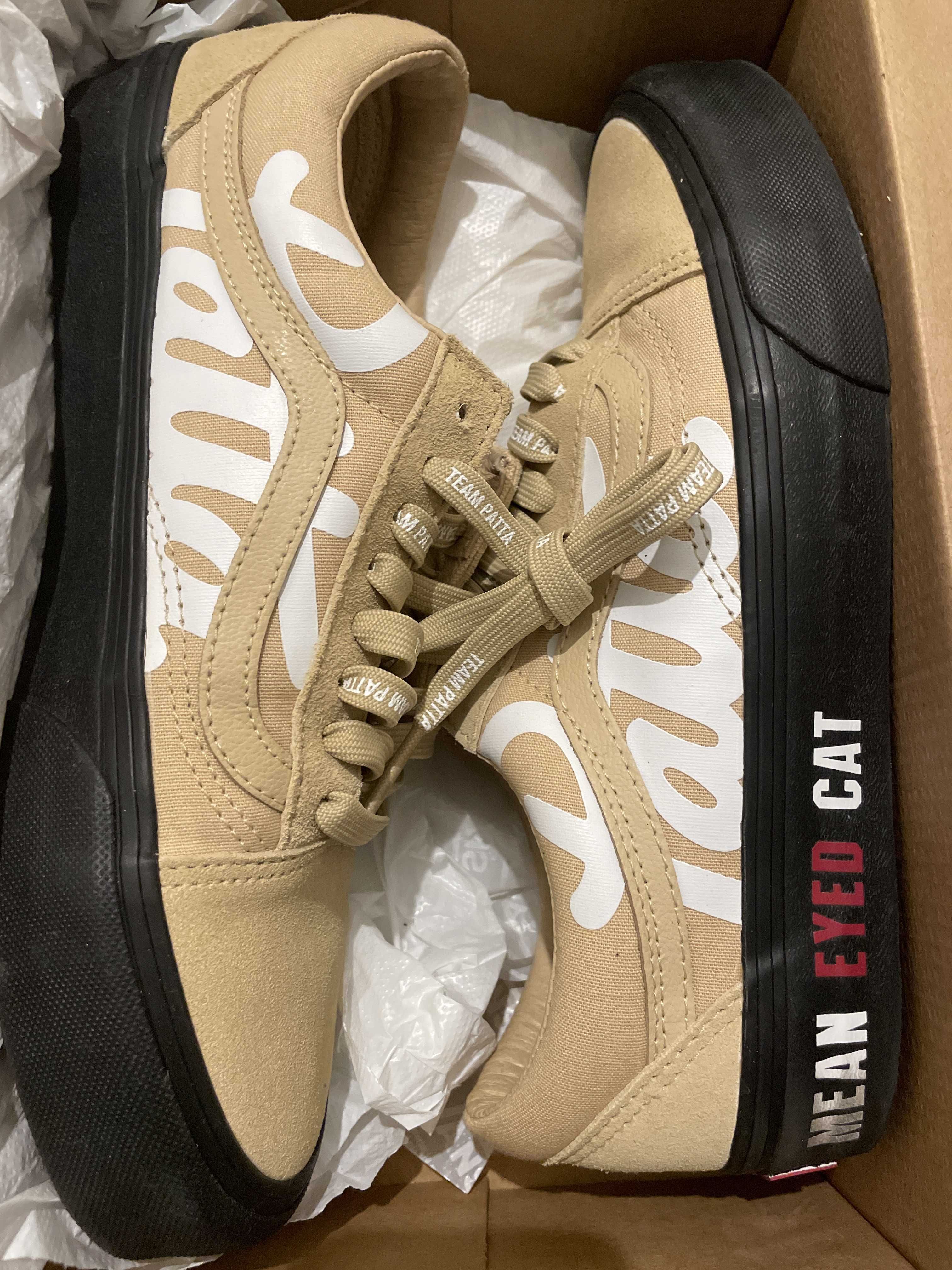 PATTA × VANS VAULT LX OLD SKOOL "ALMOND BUFF"