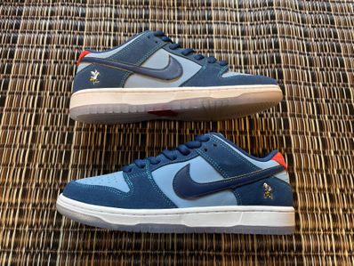 Why So Sad? × Nike SB Dunk Low "Coastal Blue/Speed Yellow-University Red"