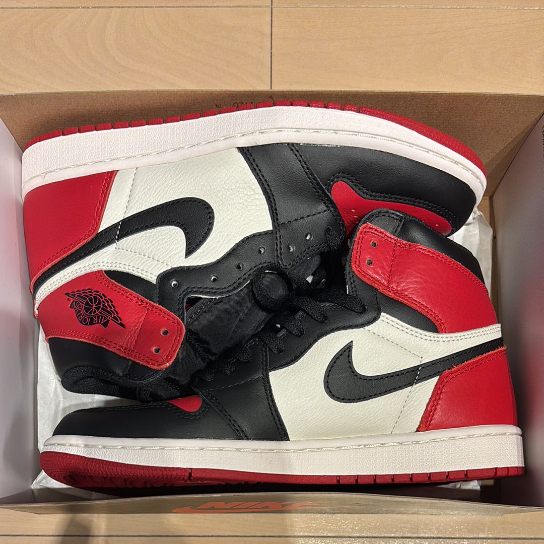 Nike Air Jordan 1 Retro High OG "Bred Toe"