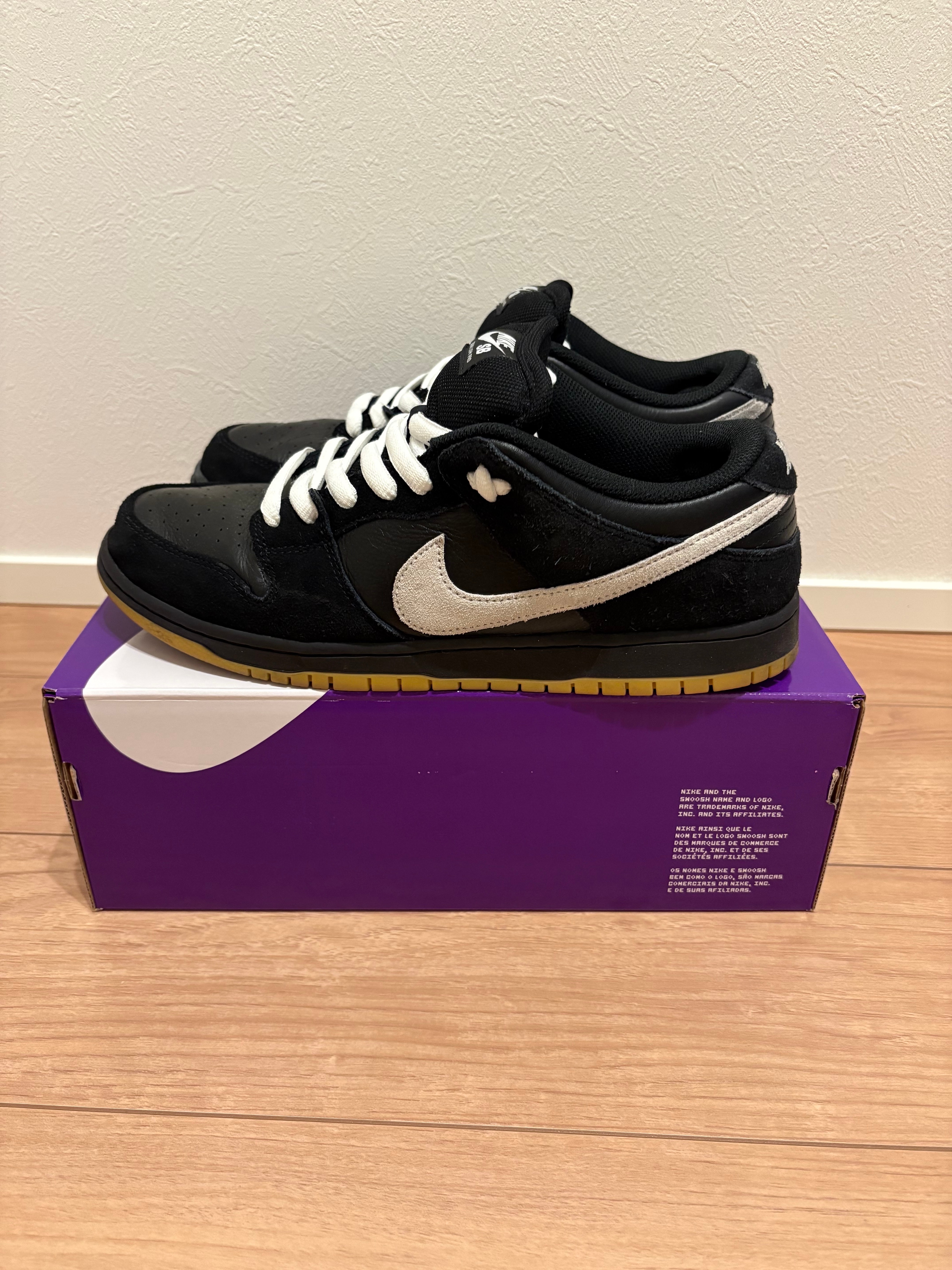 Nike SB Dunk Low Pro "Black/White"