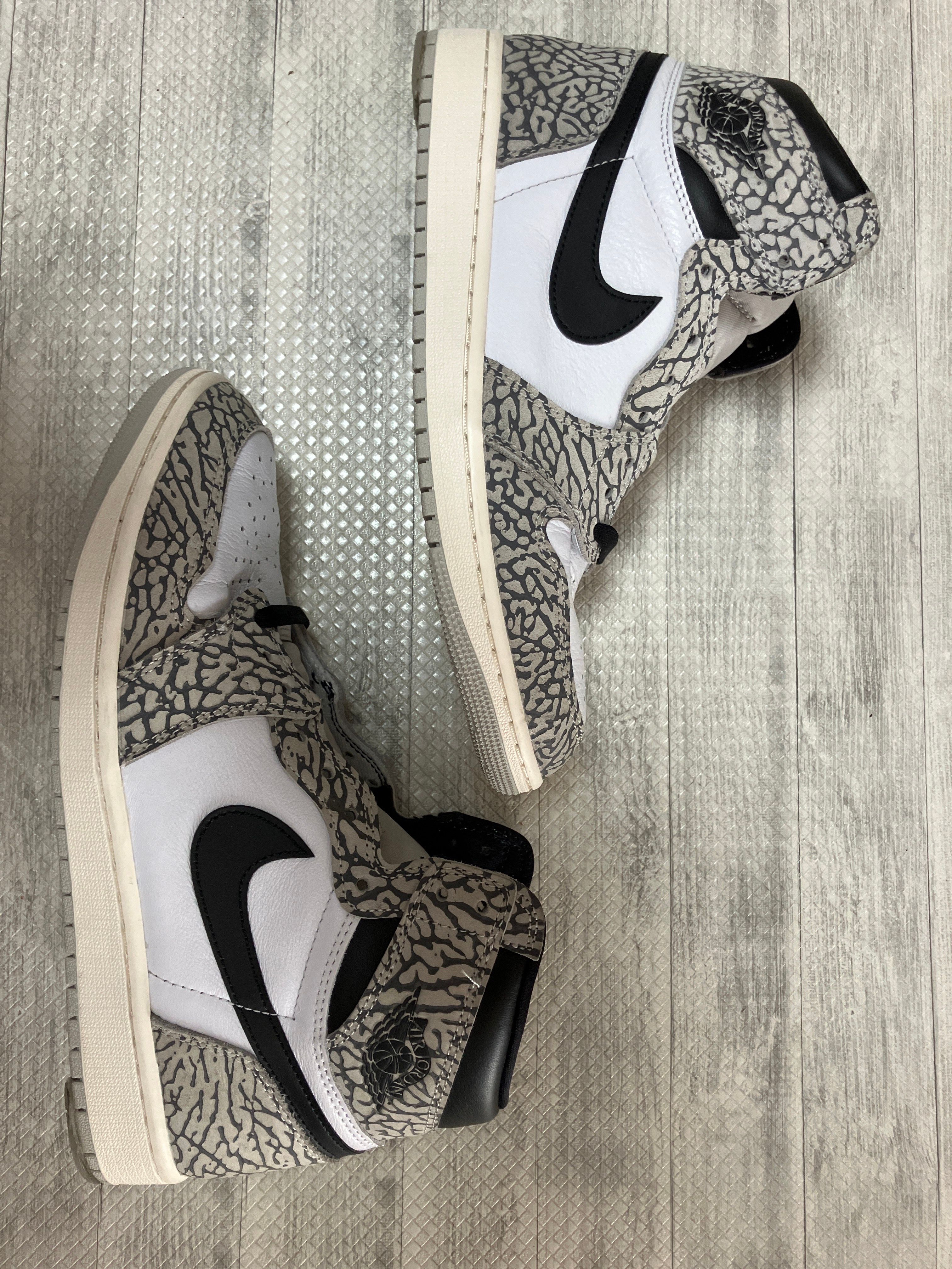 Nike Air Jordan 1 High OG "White Cement/Safari"