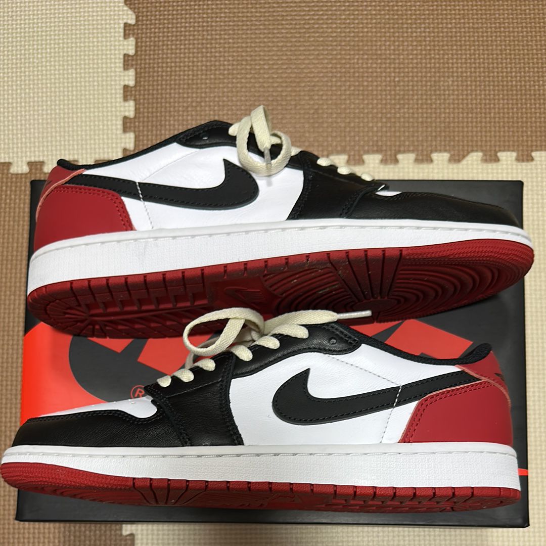 Nike Air Jordan 1 Retro Low OG "Black Toe"