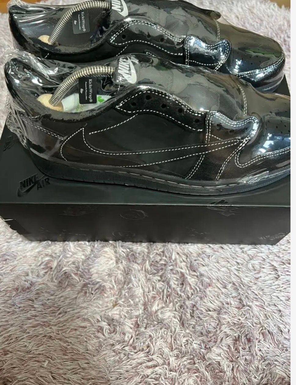 Travis Scott × Nike Air Jordan 1 Low OG SP "Black Phantom"