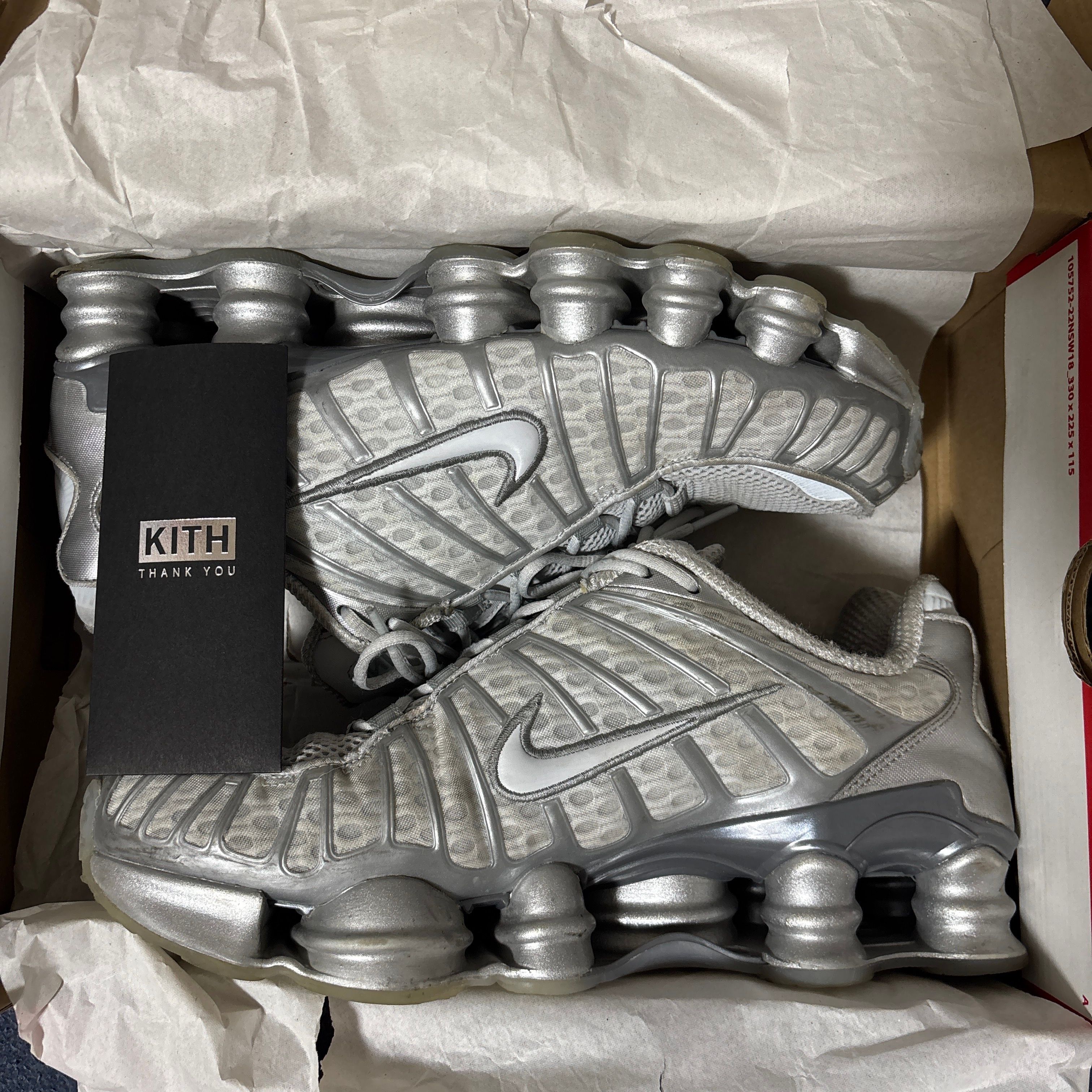 Nike Women's Shox TL "Pure Platinum and Metallic Silver"
