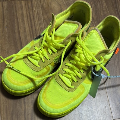 Off-White × Nike Air Force 1 Low "Volt"