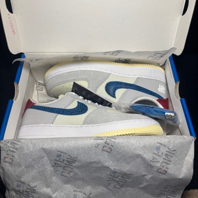 UNDEFEATED × Nike Air Force 1 Low "White"