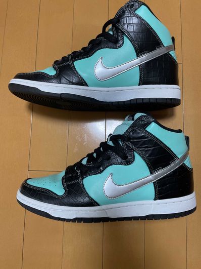 Diamond Supply × Nike SB Dunk High "Tiffany"