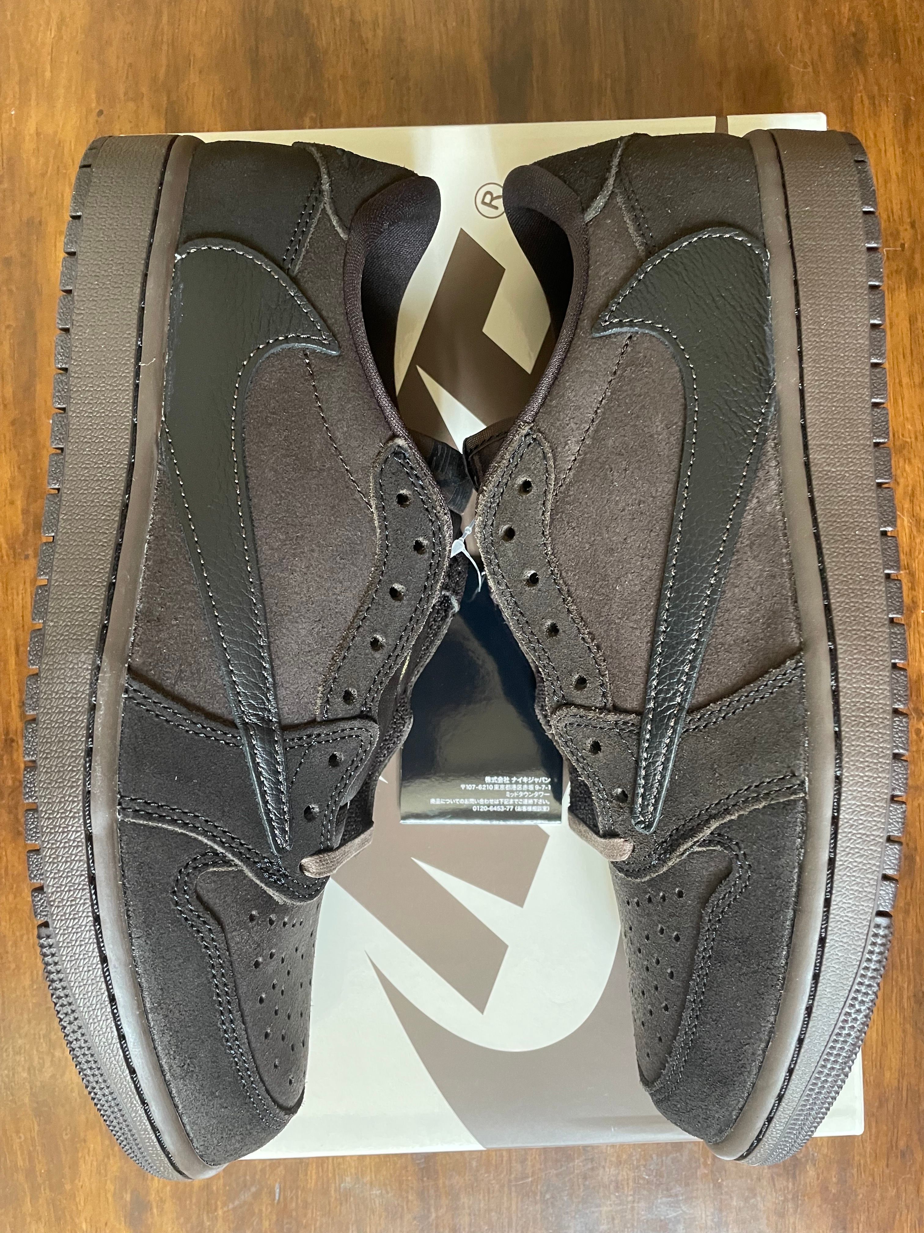 Travis Scott × Nike Air Jordan 1 Low OG SP "Velvet Brown and Dark Mocha"