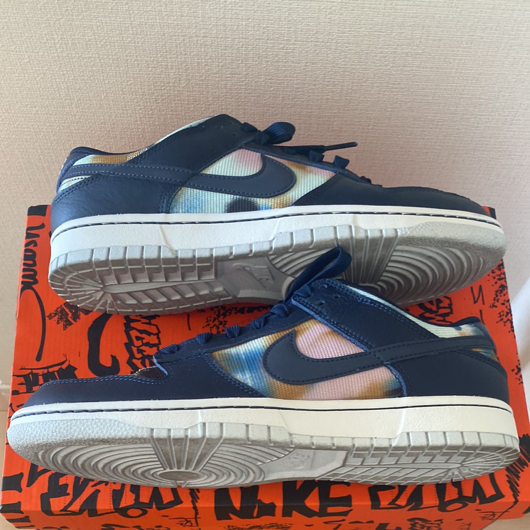 Nike Dunk Low Graffiti "Navy/Yellow"