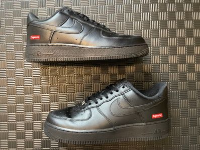 Supreme × Nike Air Force 1 Low "Black"