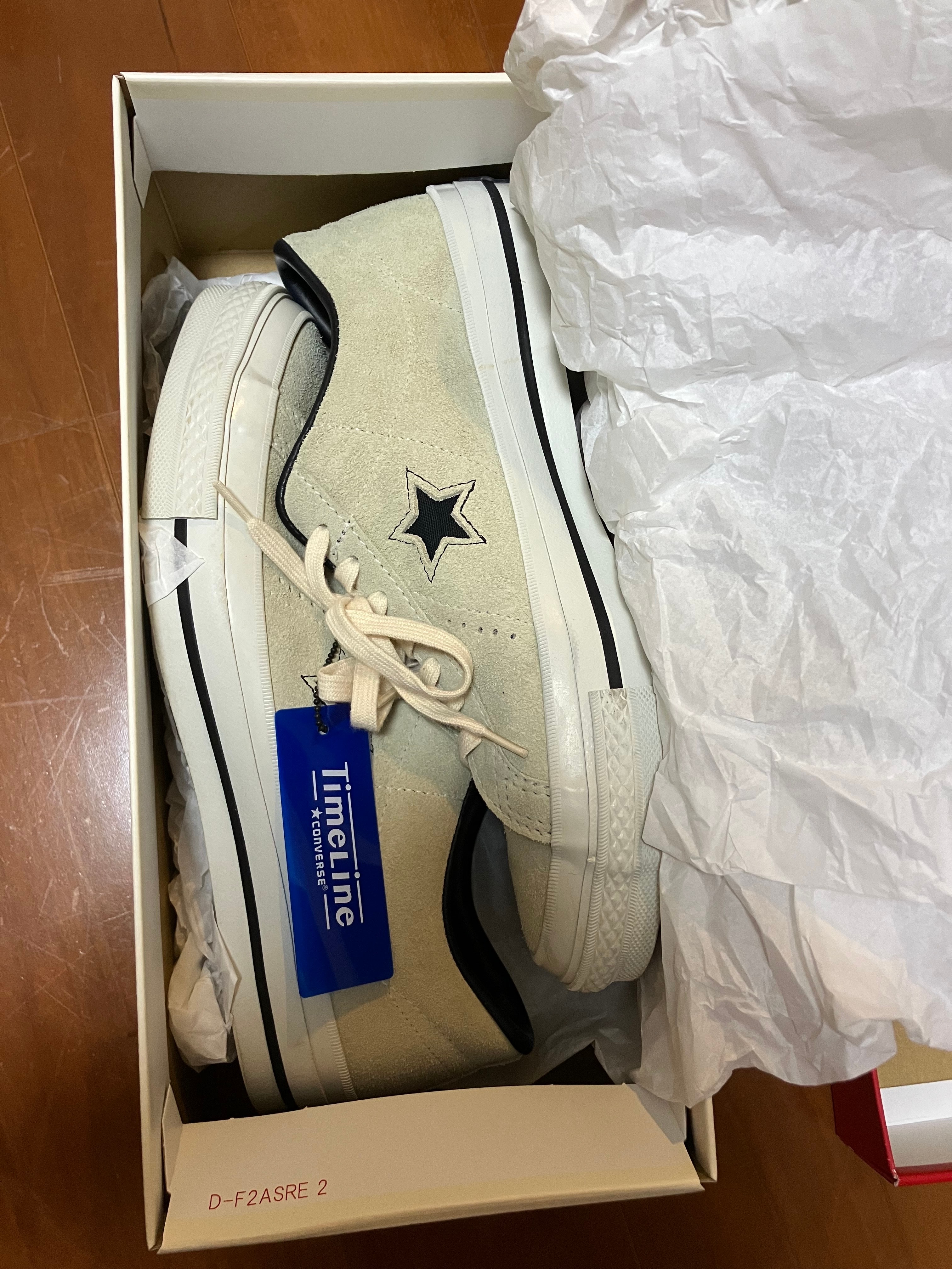 コンバース ワンスター J VTG "ナチュラル/ホワイト"